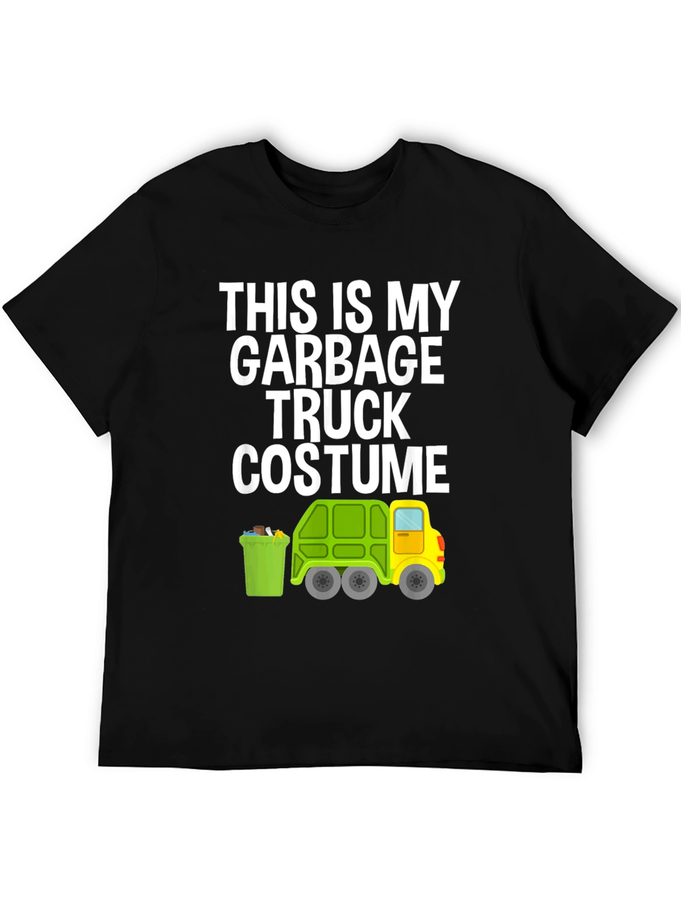 Garbage Truck Costume Graphic T-Shirt