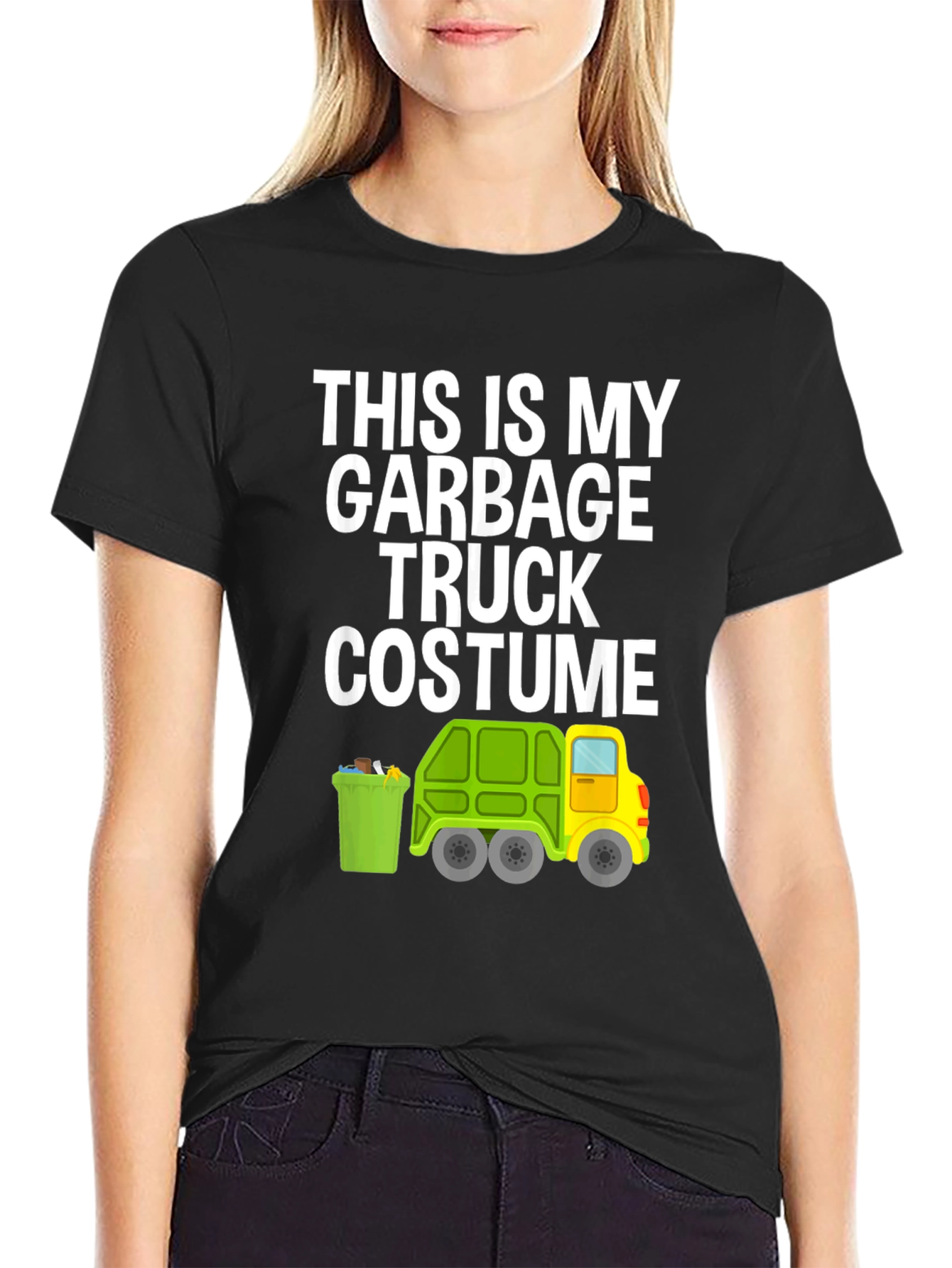 Garbage Truck Costume Graphic T-Shirt