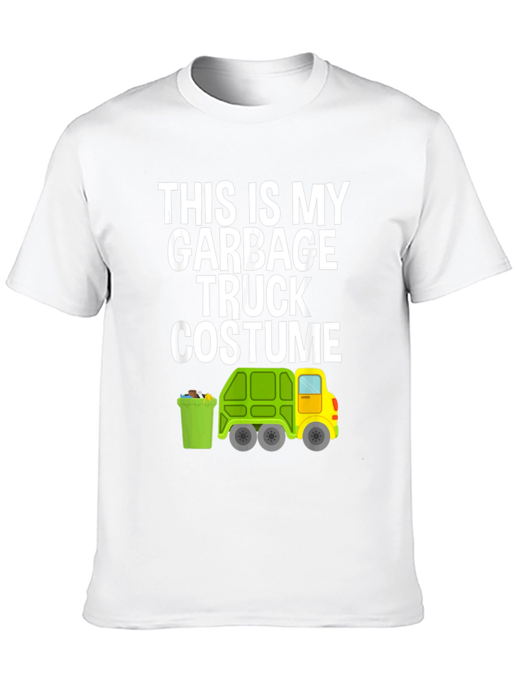 Garbage Truck Costume Graphic T-Shirt