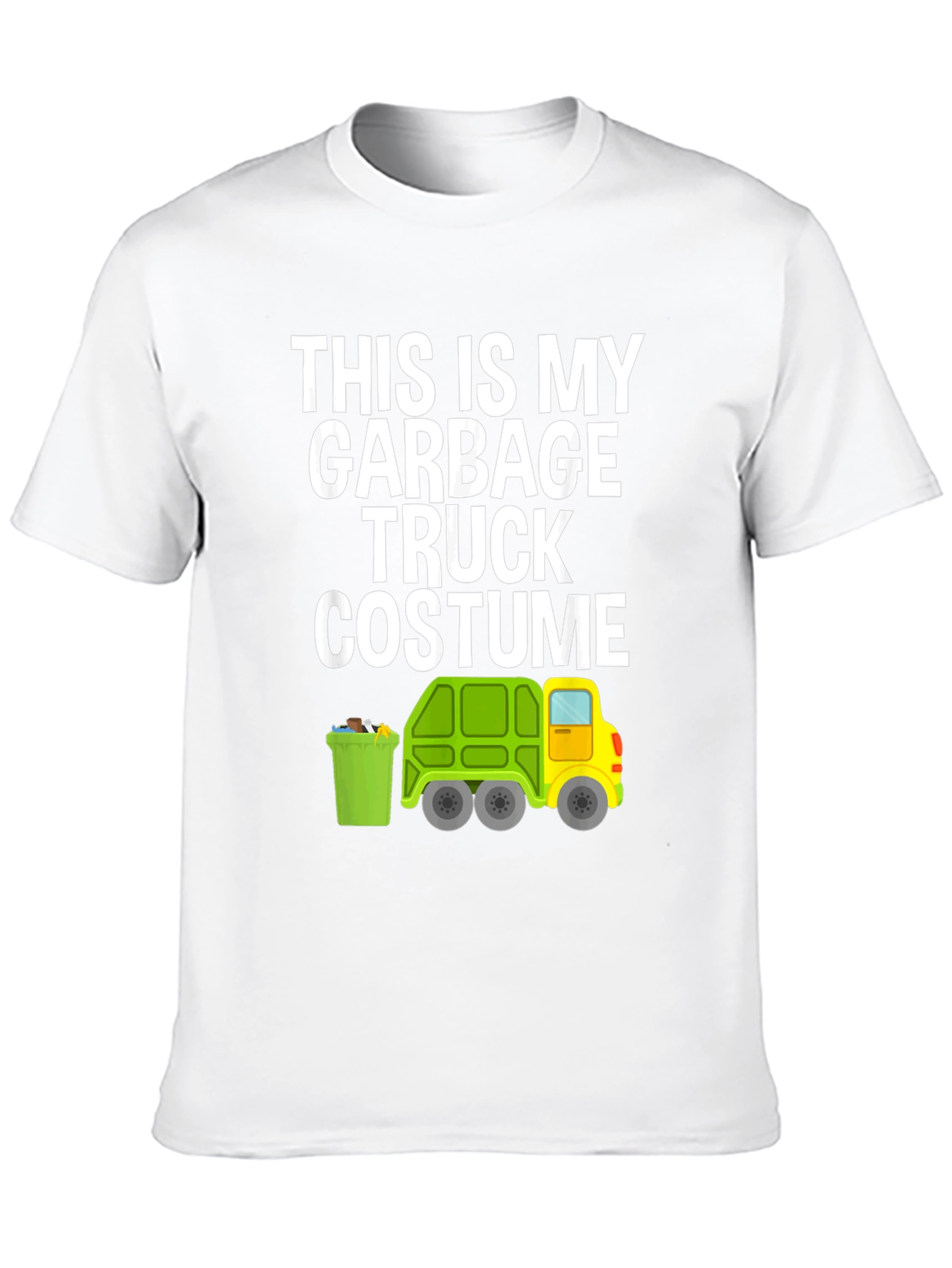Garbage Truck Costume Graphic T-Shirt