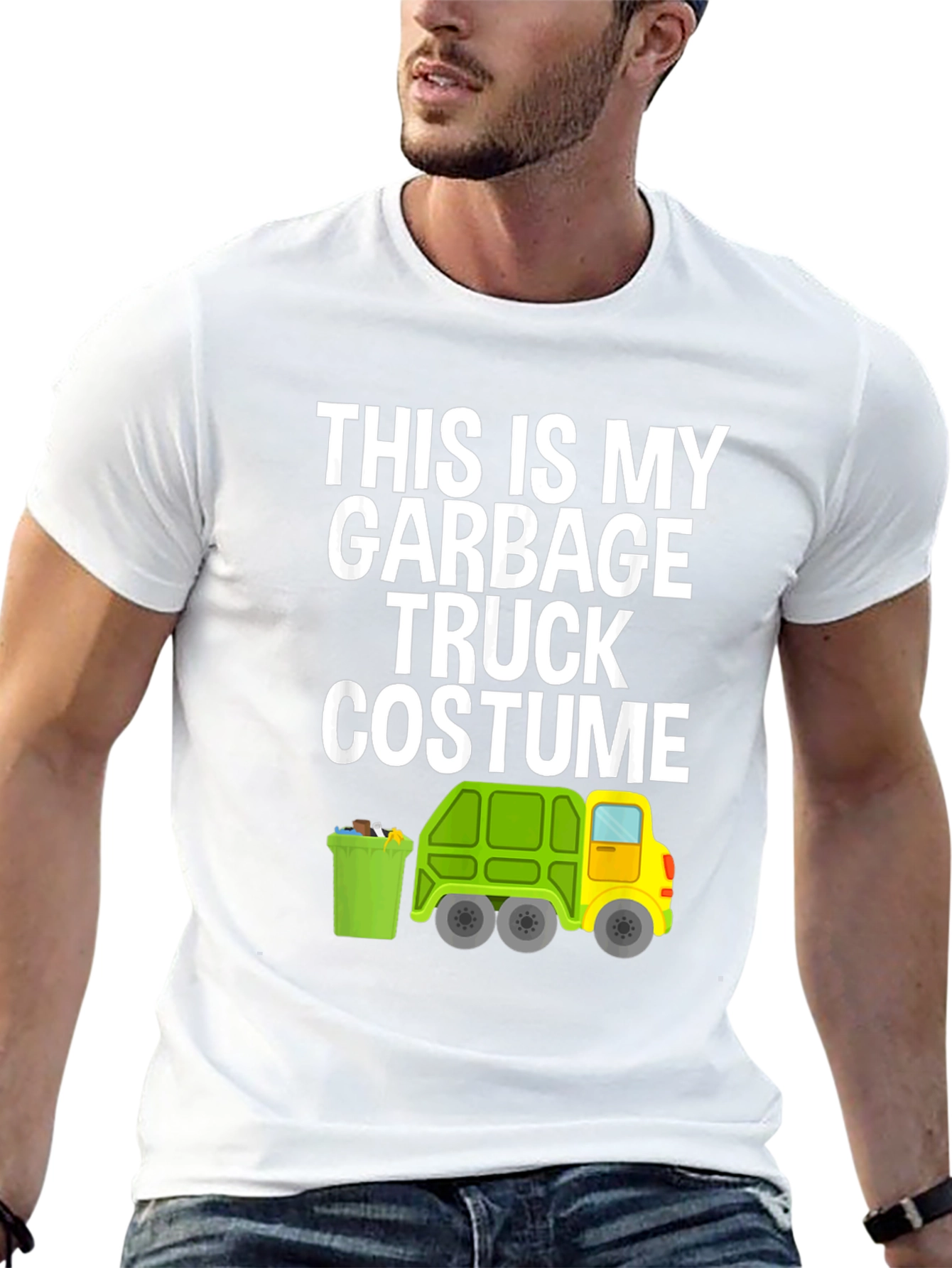 Garbage Truck Costume Graphic T-Shirt