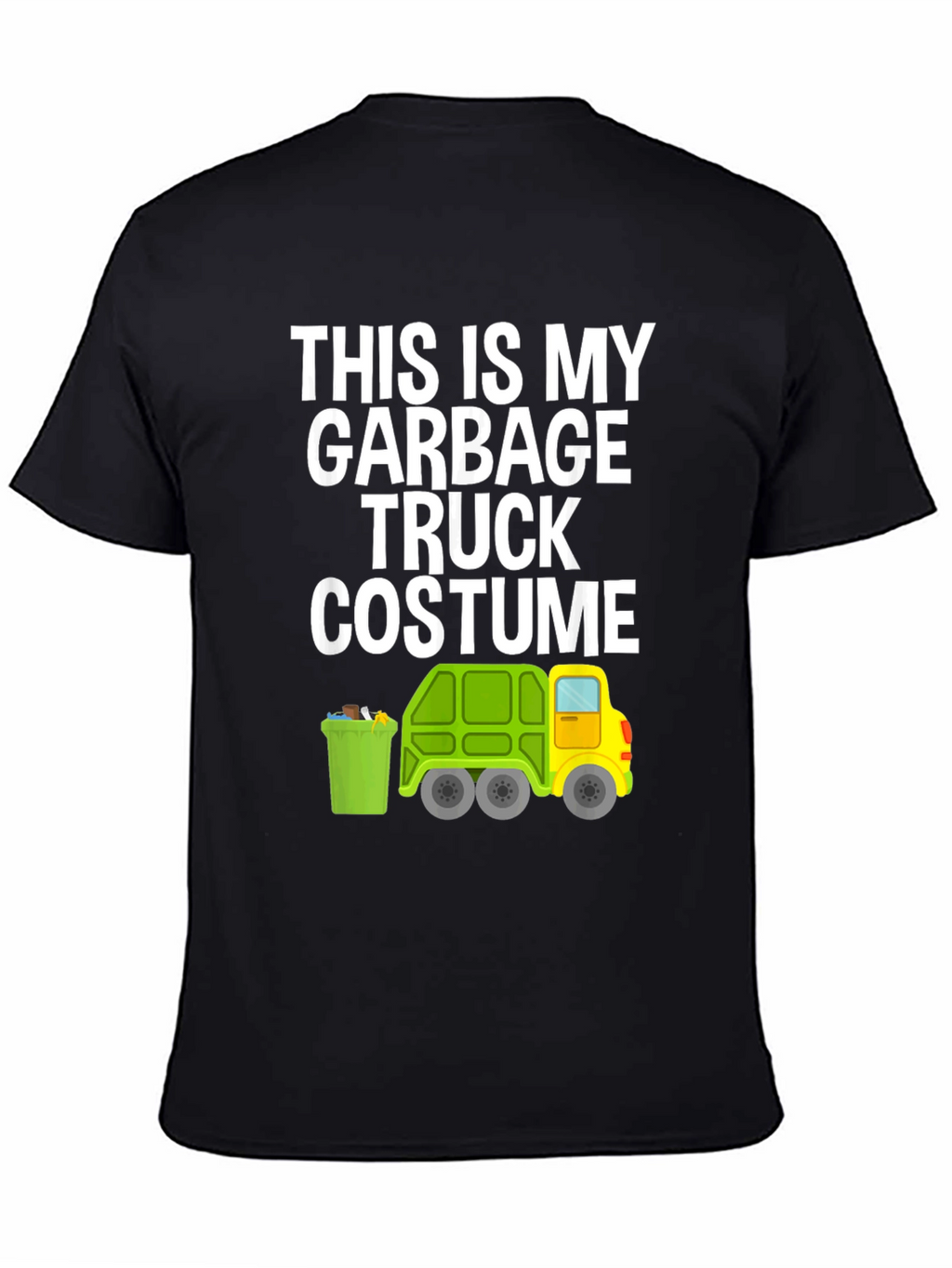 Garbage Truck Costume Graphic T-Shirt