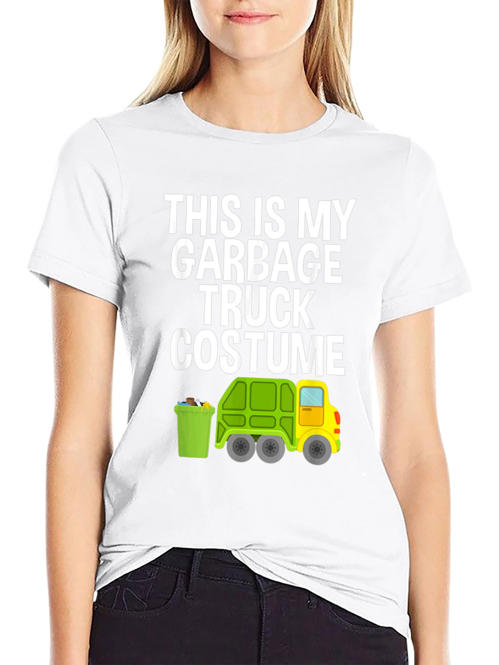 Garbage Truck Costume Graphic T-Shirt