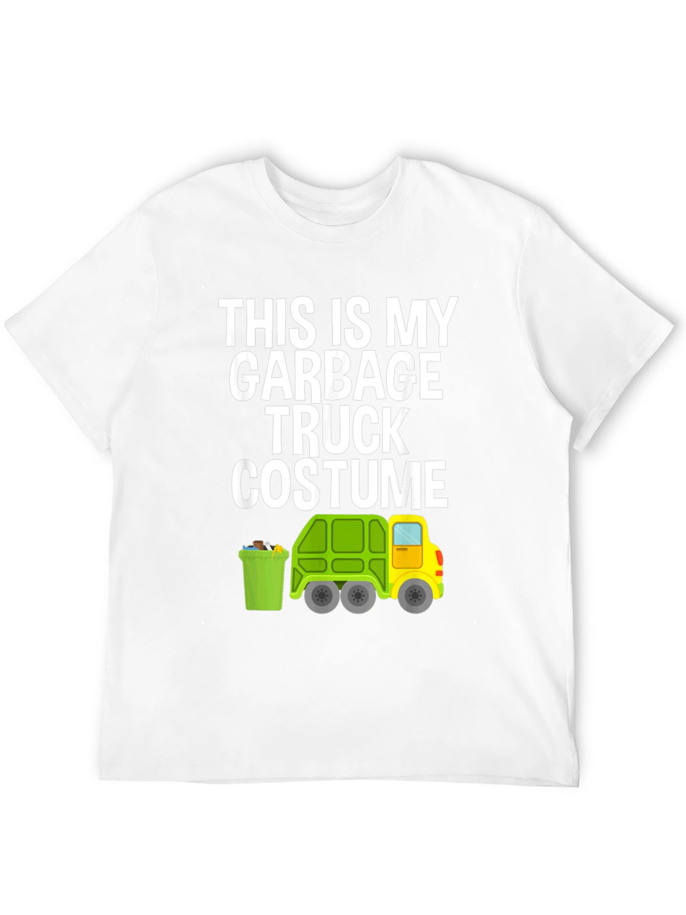 Garbage Truck Costume Graphic T-Shirt