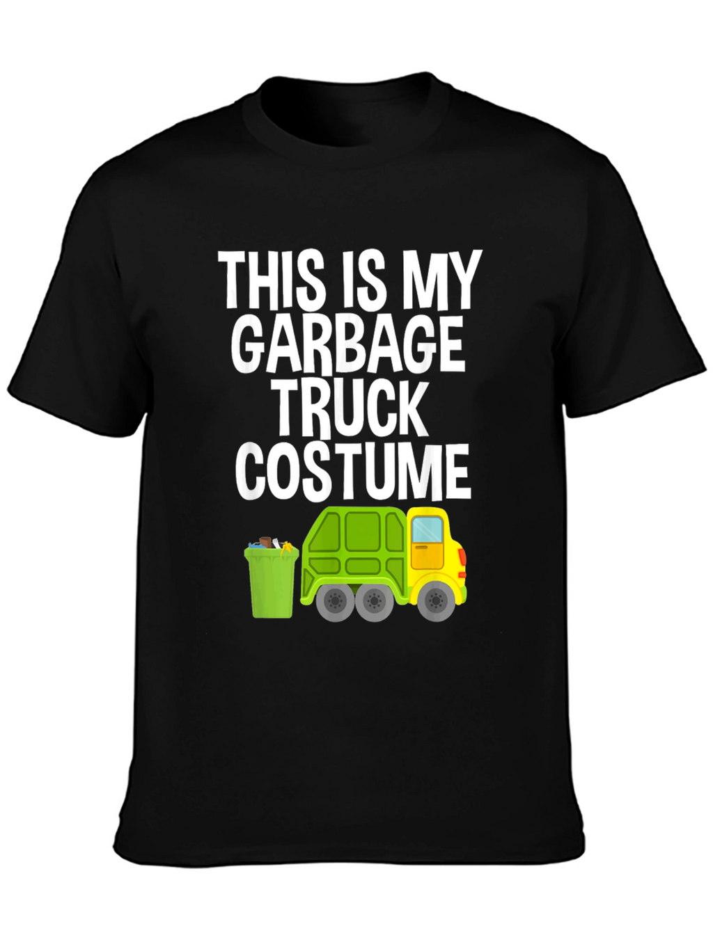 Garbage Truck Costume Graphic T-Shirt