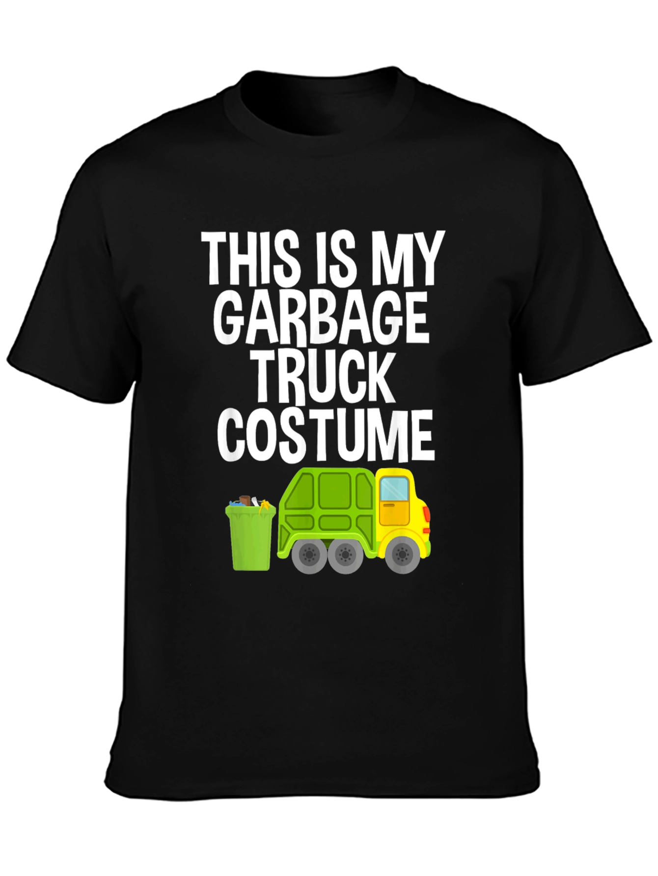 Garbage Truck Costume Graphic T-Shirt