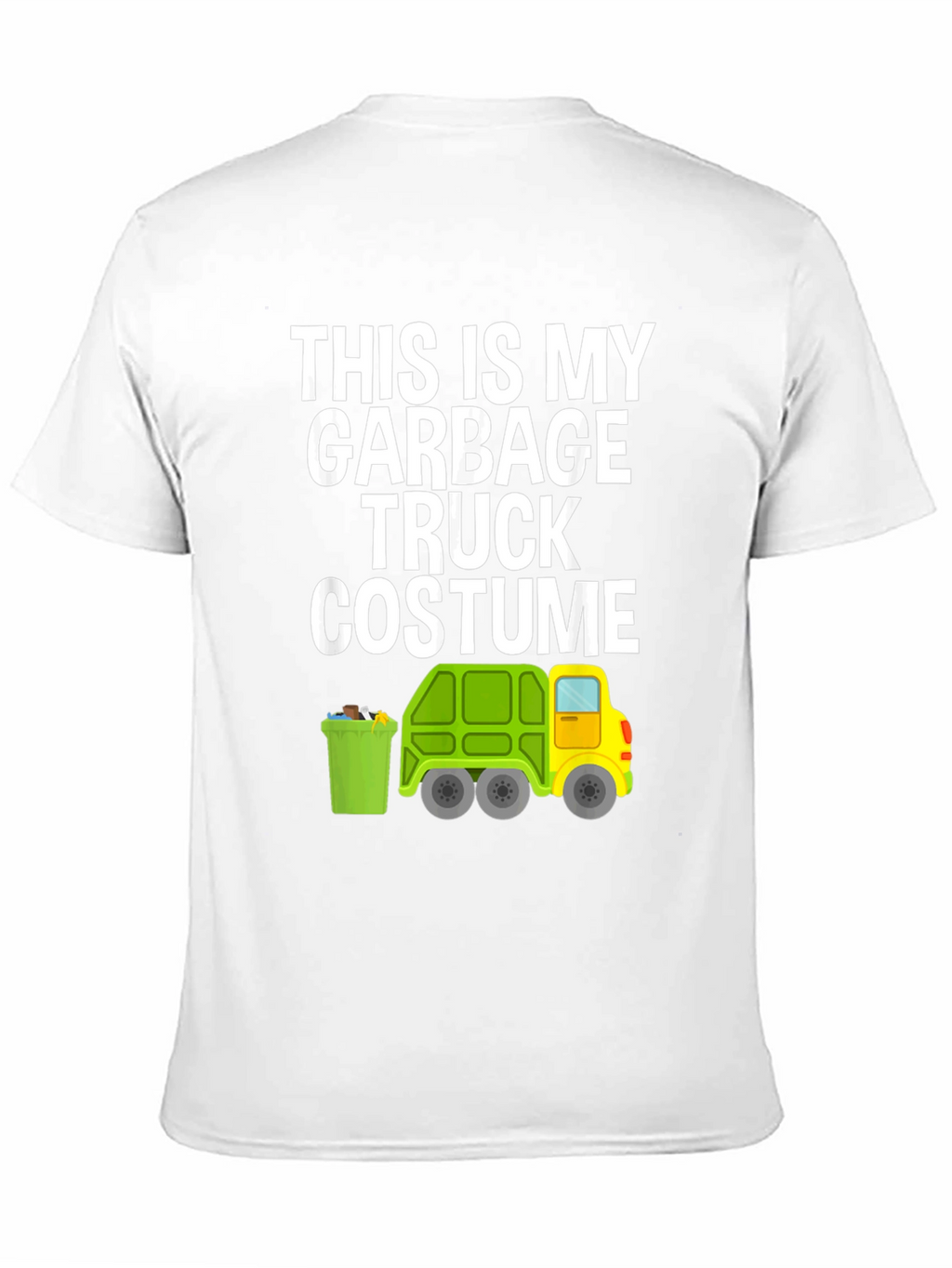 Garbage Truck Costume Graphic T-Shirt
