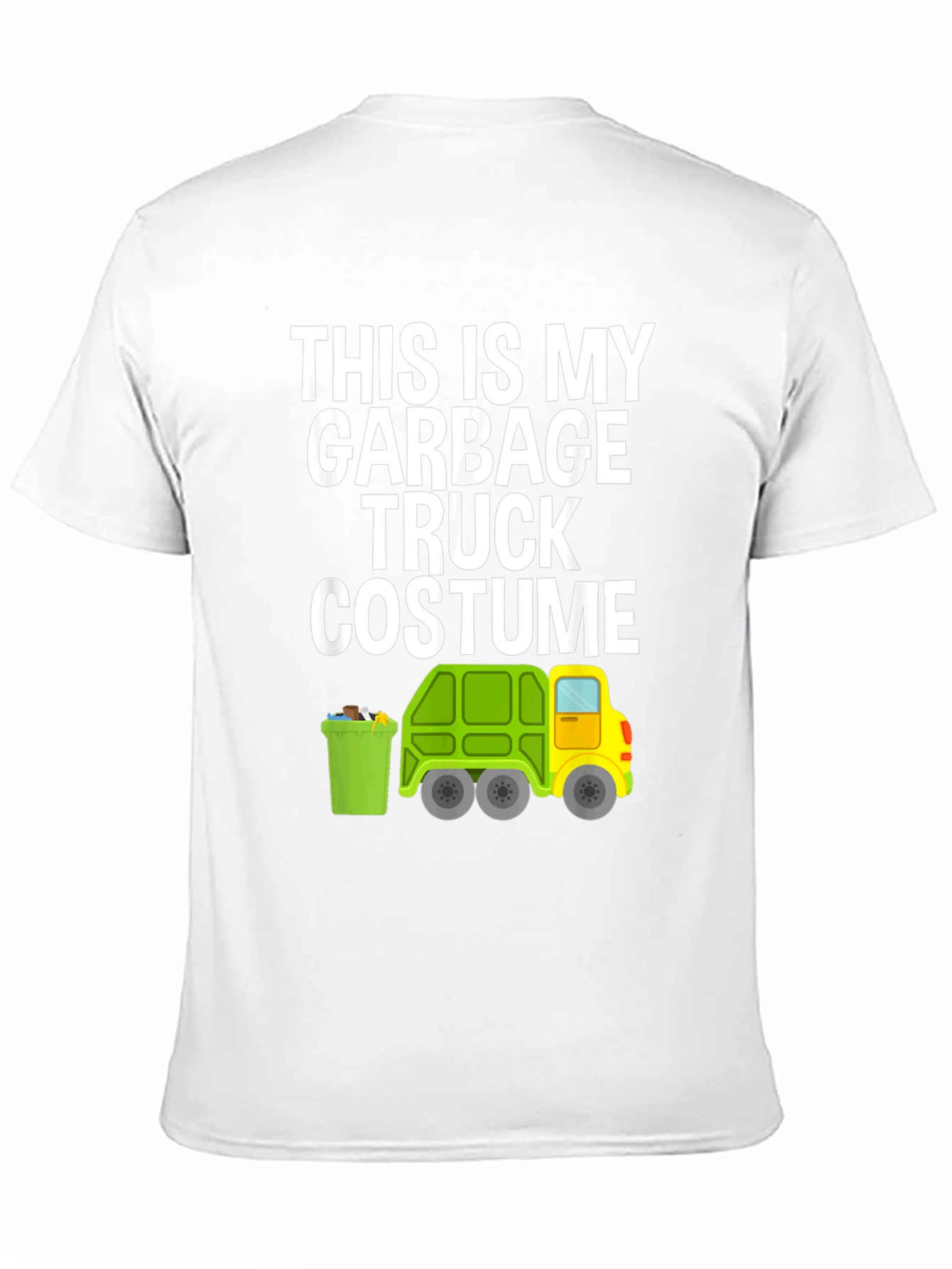 Garbage Truck Costume Graphic T-Shirt