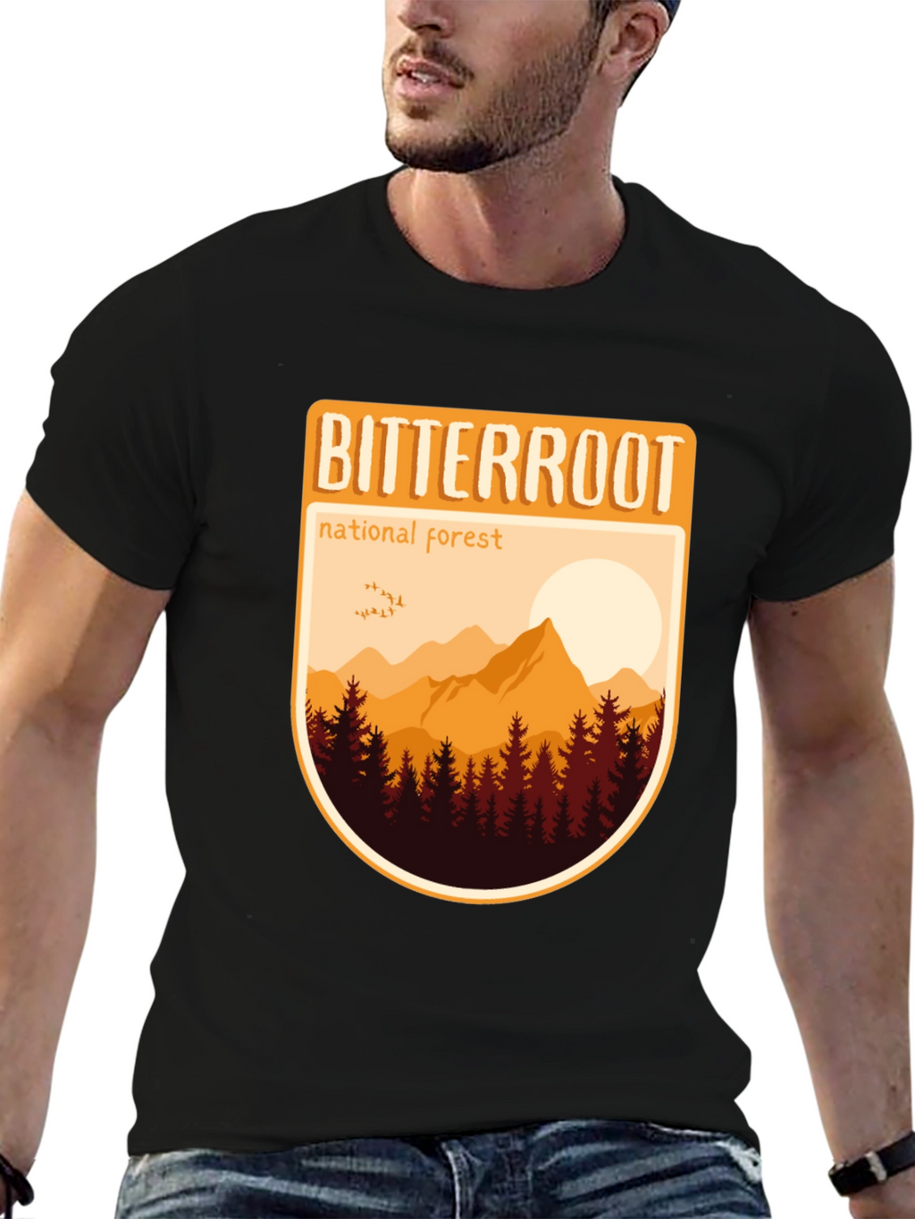 Bitterroot National Forest T-Shirt