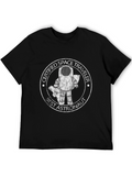 Certified Space Traveler Astronaut Graphic T-Shirt