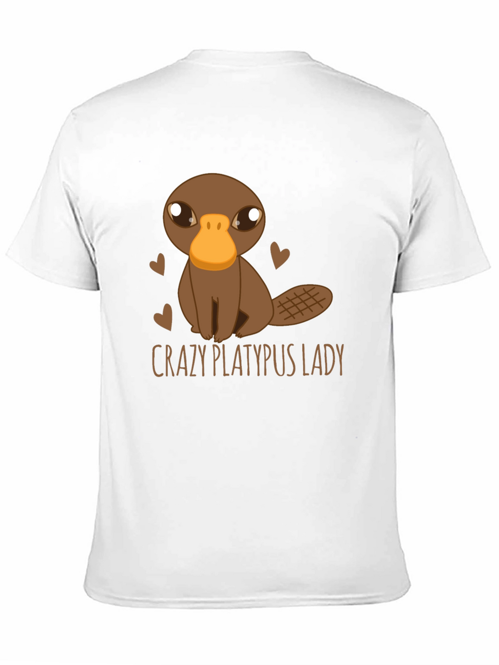 Crazy Platypus Lady Graphic Tee