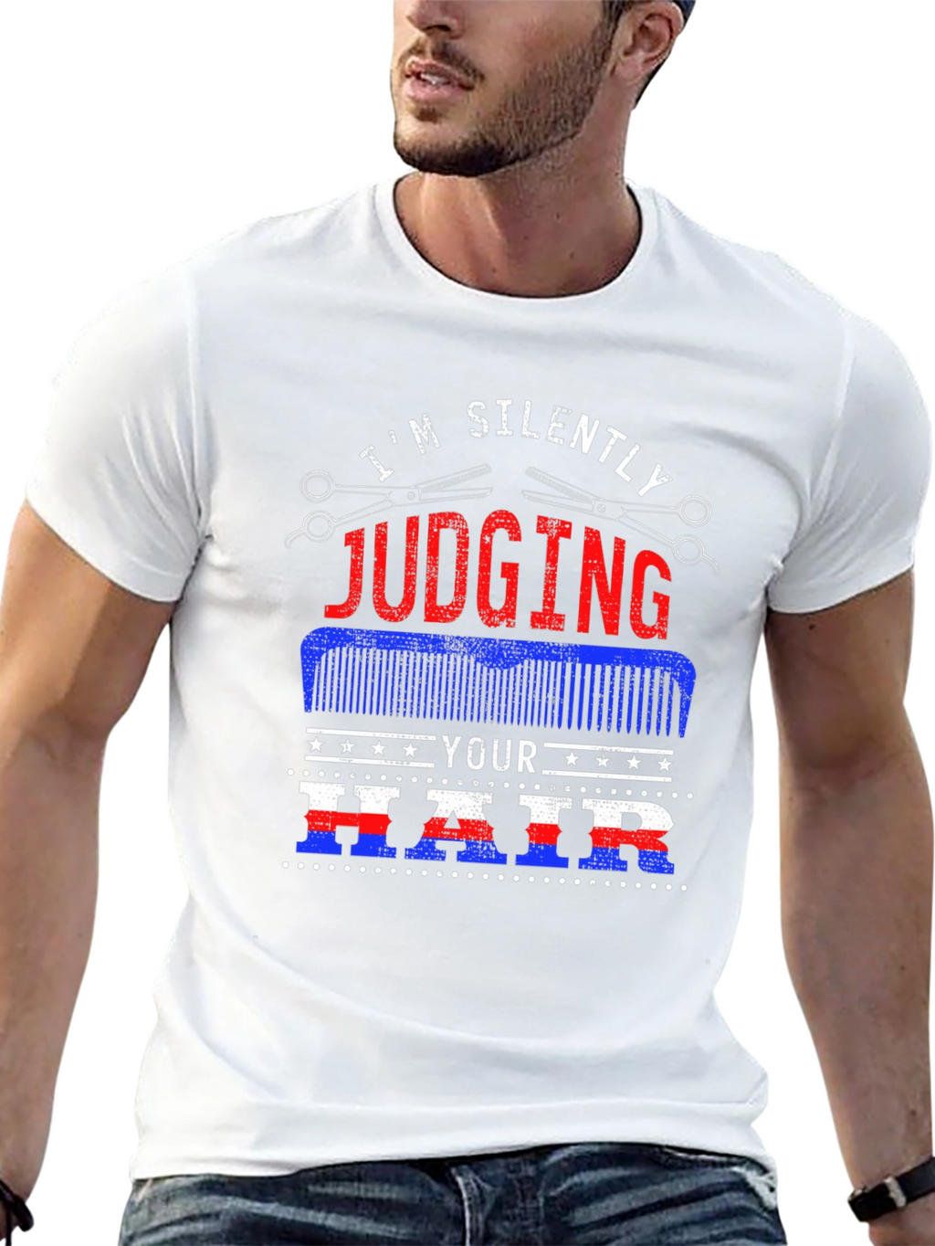 Im Silently Judging Your Hair T-Shirt