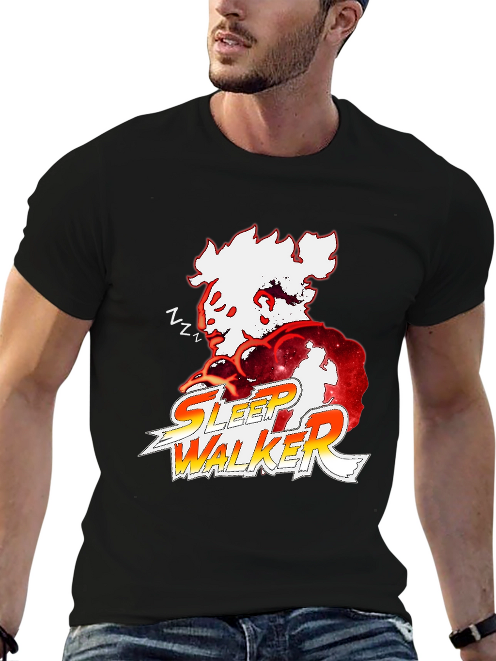 Sleep Walker Graphic Tee - Stylish Cotton Comfort