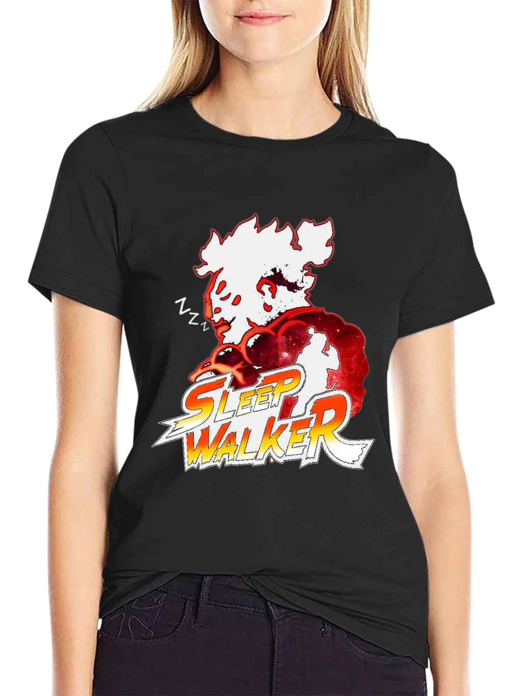 Sleep Walker Graphic Tee - Stylish Cotton Comfort