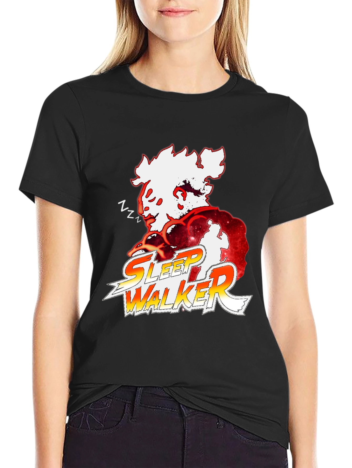 Sleep Walker Graphic Tee - Stylish Cotton Comfort