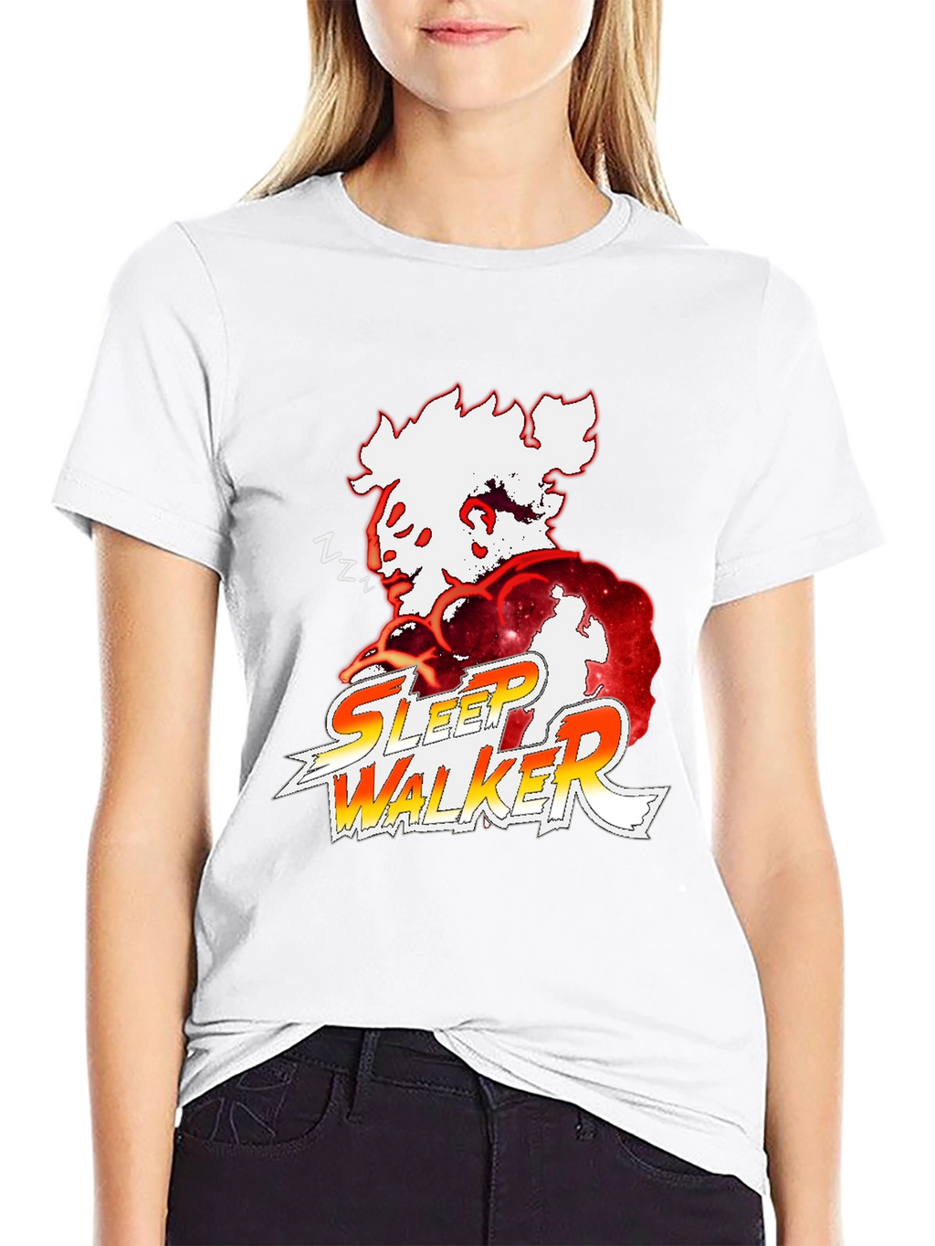 Sleep Walker Graphic Tee - Stylish Cotton Comfort