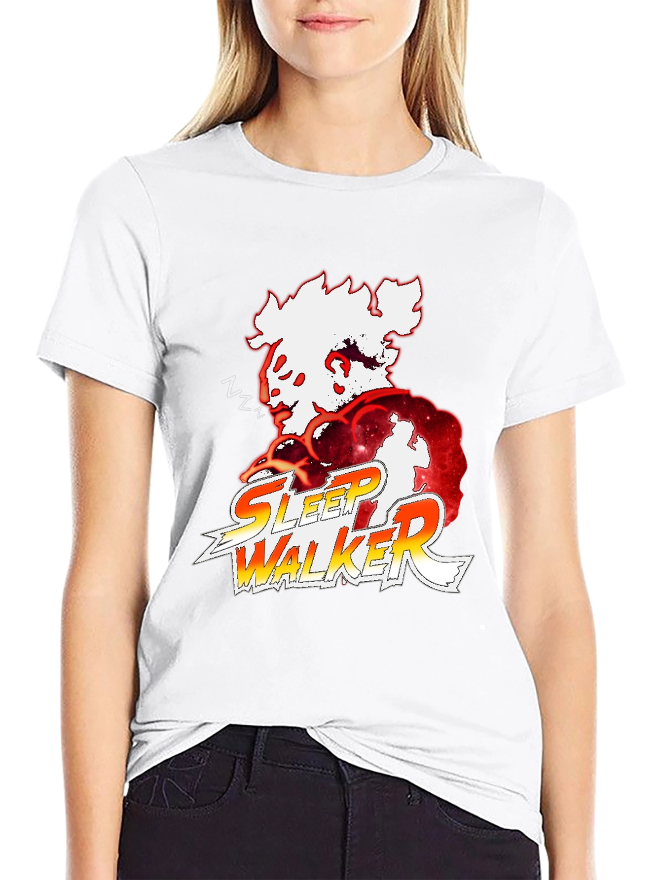 Sleep Walker Graphic Tee - Stylish Cotton Comfort
