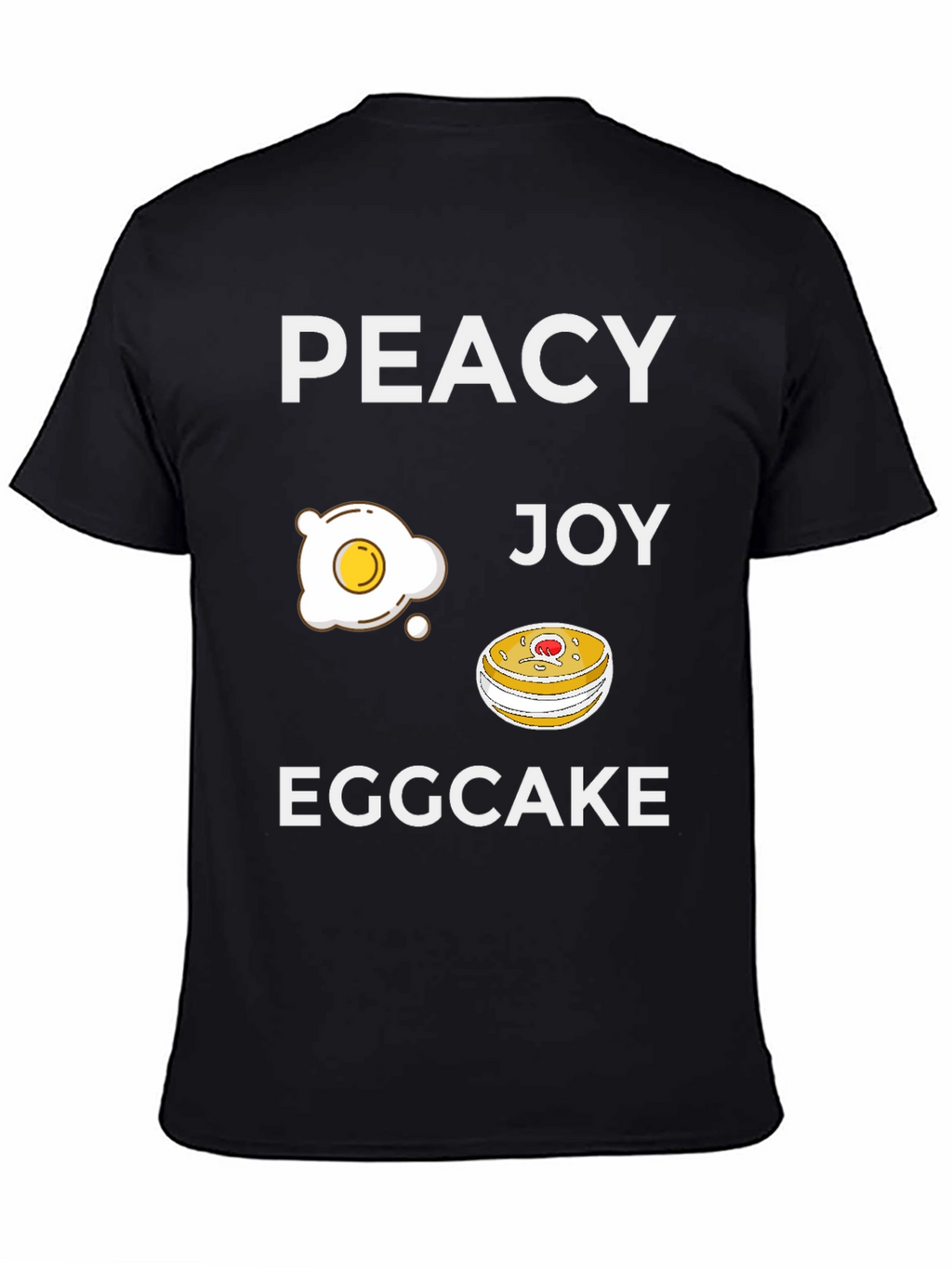 Peacy Egg Joy Eggcake Graphic T-Shirt
