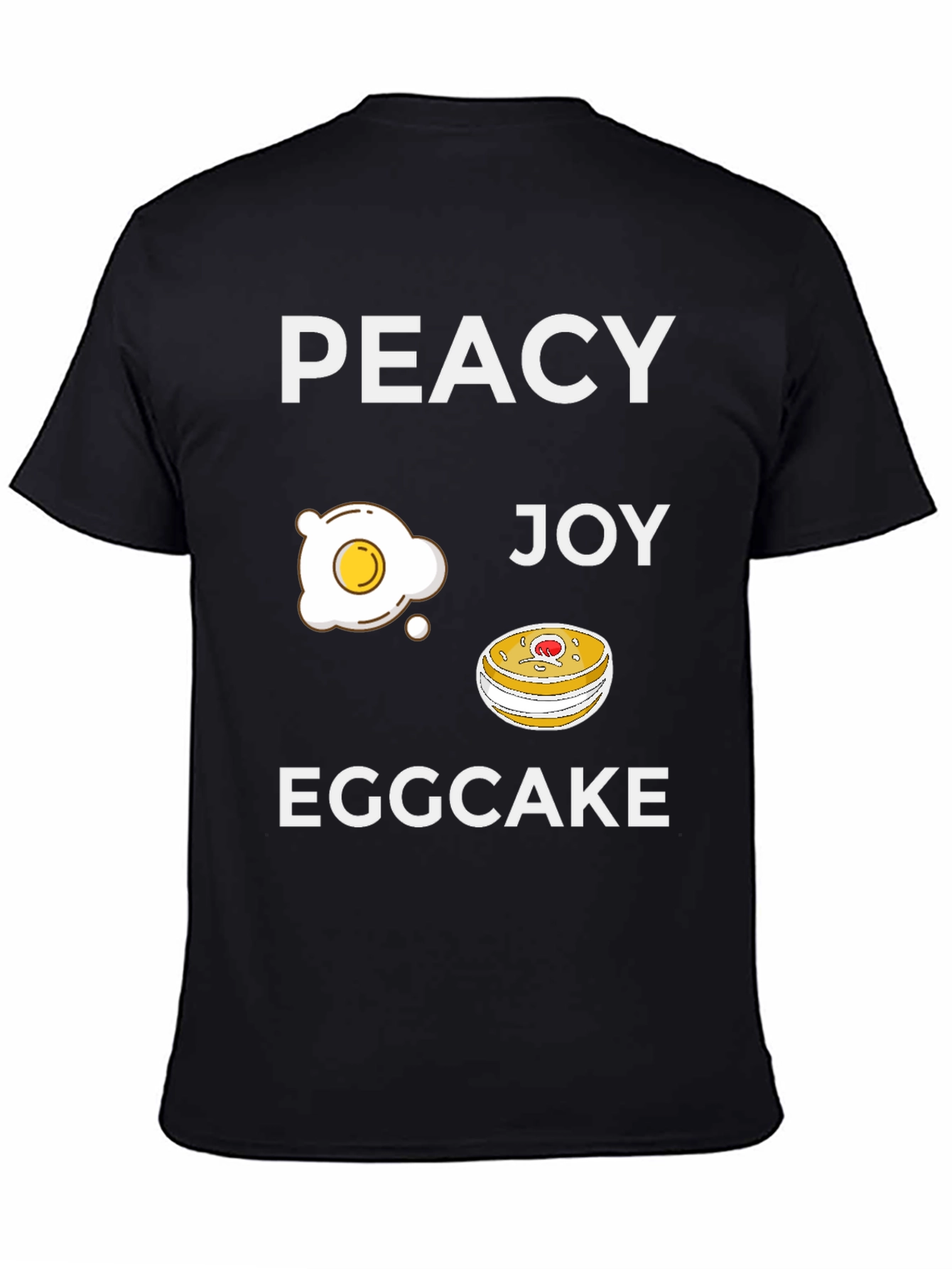 Peacy Egg Joy Eggcake Graphic T-Shirt