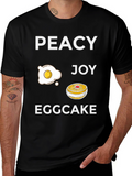 Peacy Egg Joy Eggcake Graphic T-Shirt