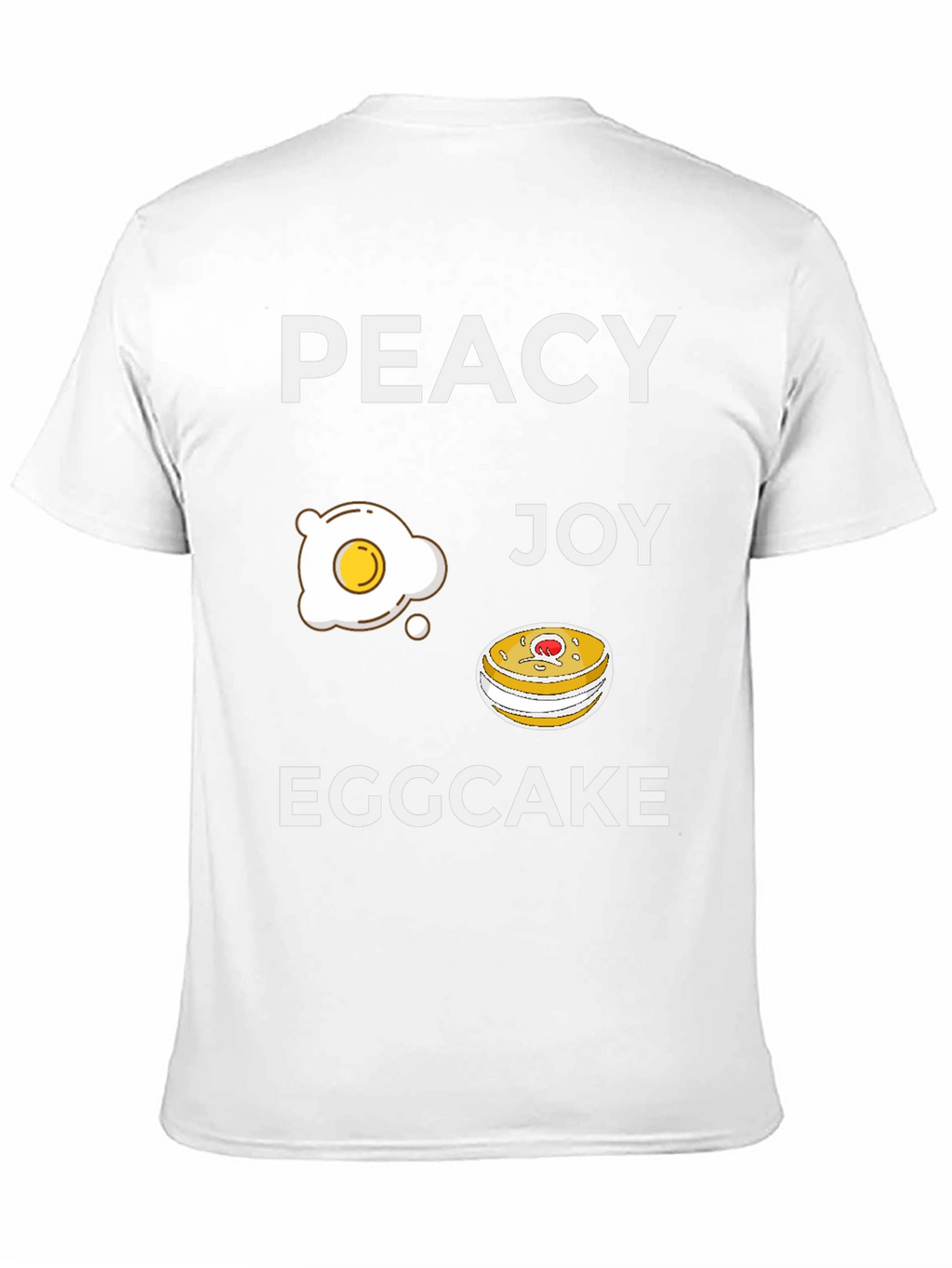 Peacy Egg Joy Eggcake Graphic T-Shirt