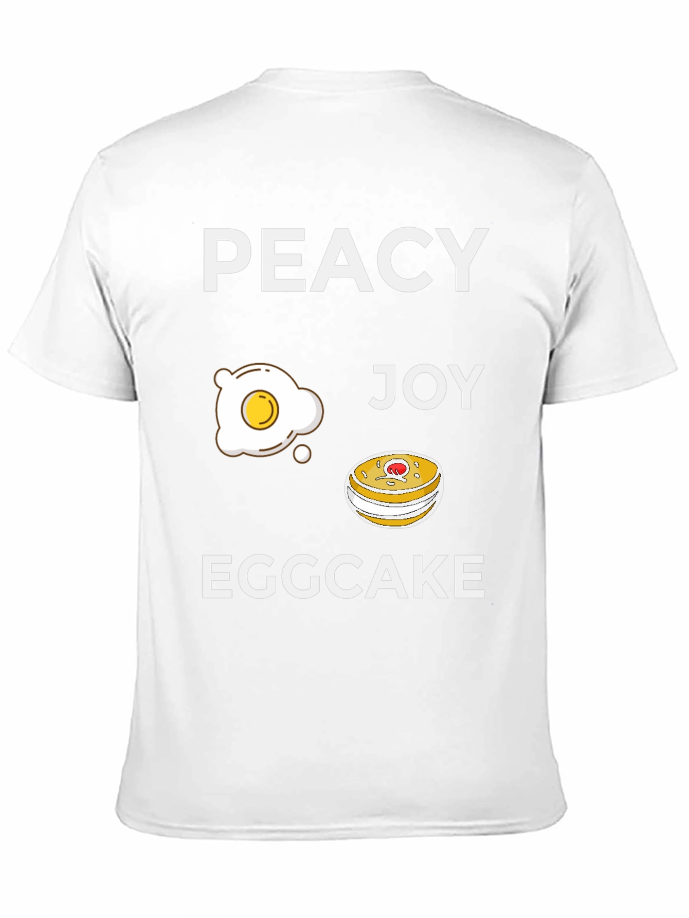 Peacy Egg Joy Eggcake Graphic T-Shirt