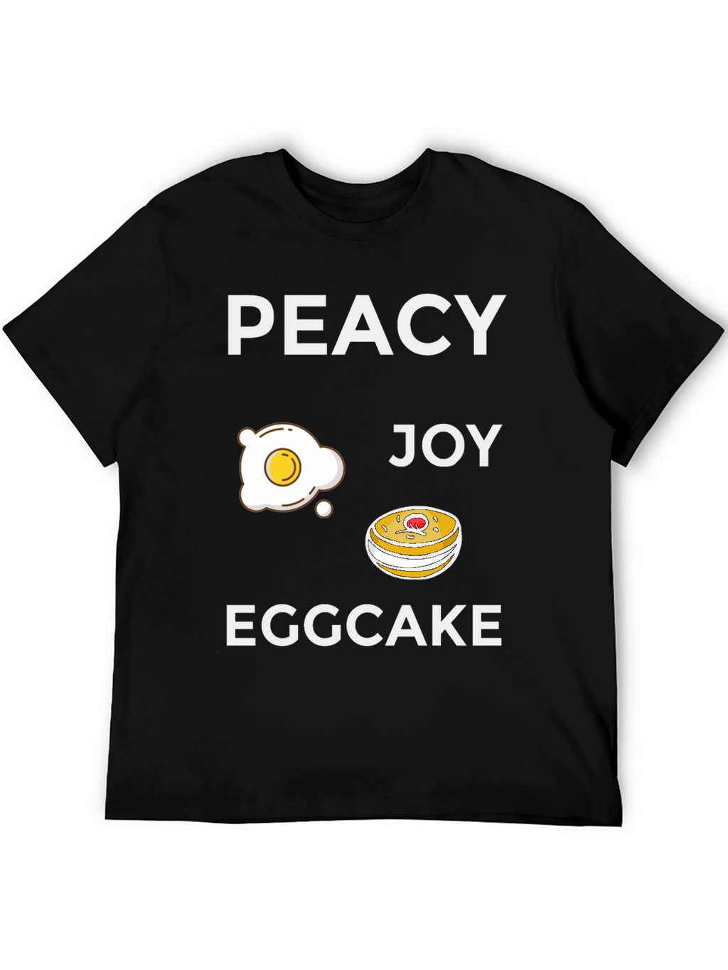 Peacy Egg Joy Eggcake Graphic T-Shirt