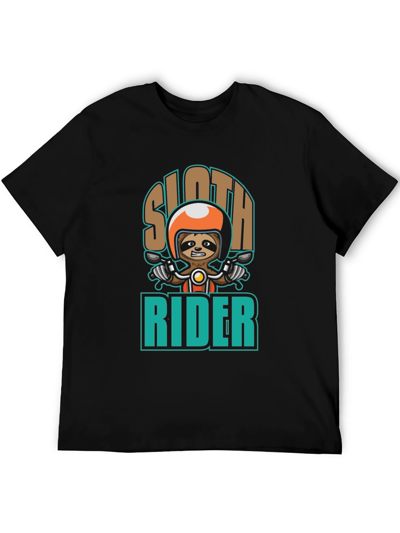 Sloth Rider T-Shirt - Cool Graphic Tee