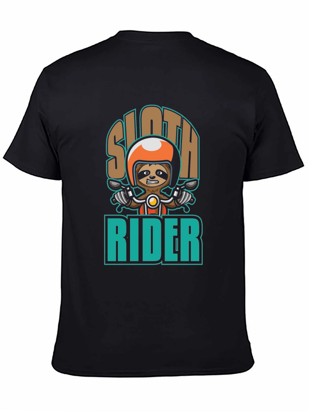 Sloth Rider T-Shirt - Cool Graphic Tee