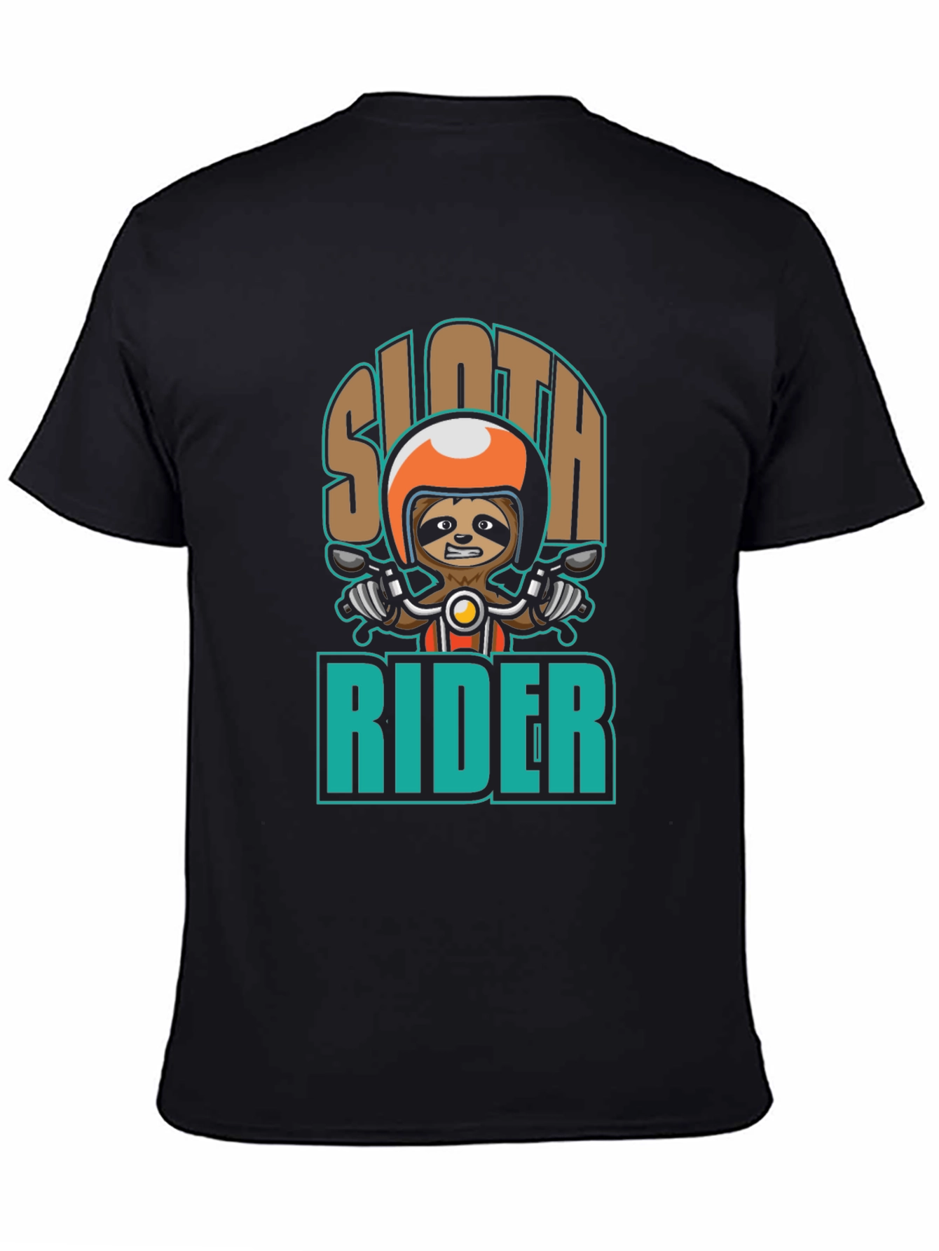 Sloth Rider T-Shirt - Cool Graphic Tee