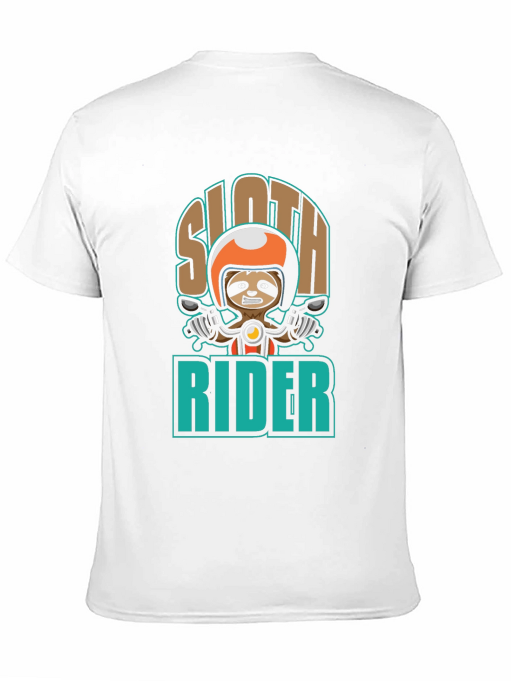 Sloth Rider T-Shirt - Cool Graphic Tee