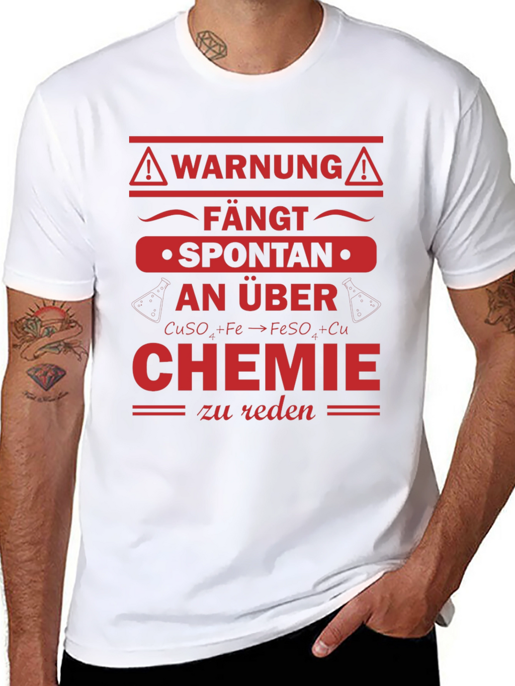 Warning Chemistry T-Shirt