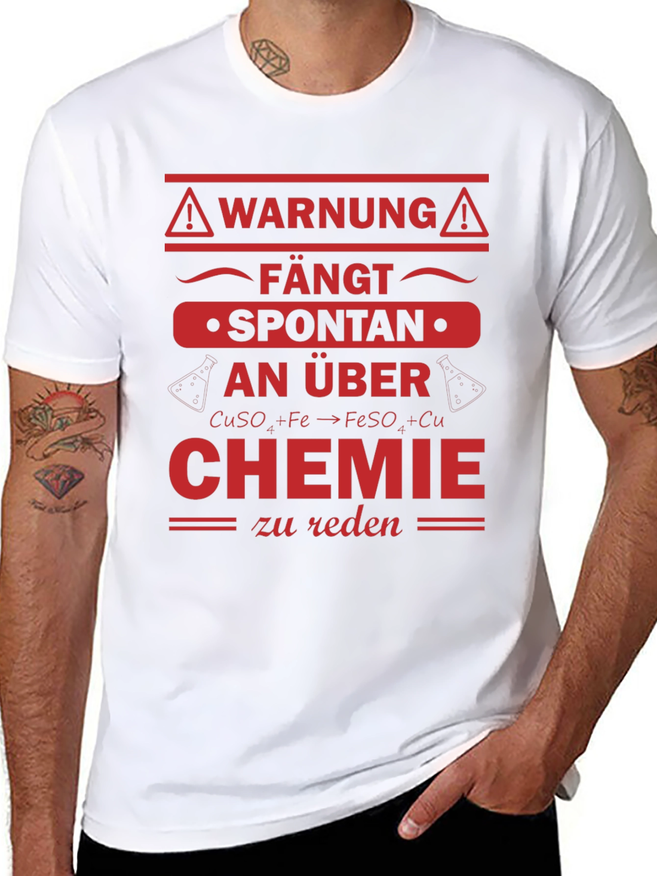 Warning Chemistry T-Shirt