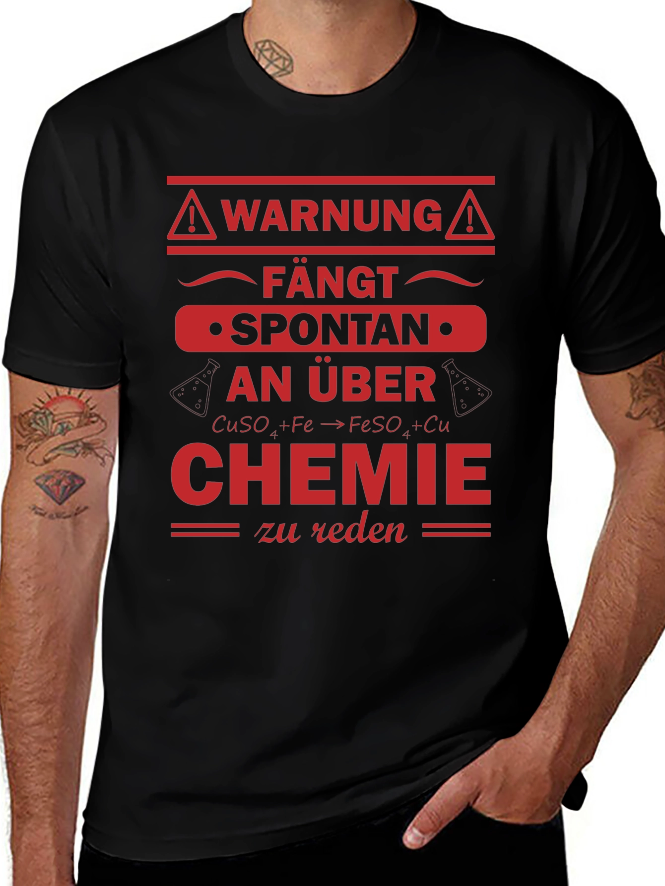 Warning Chemistry T-Shirt