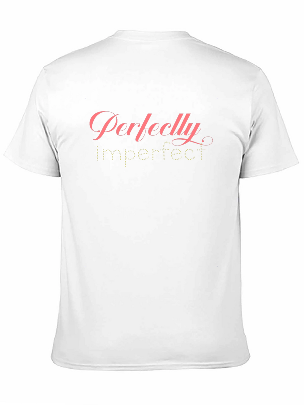 Perfectly Imperfect Black Graphic T-Shirt