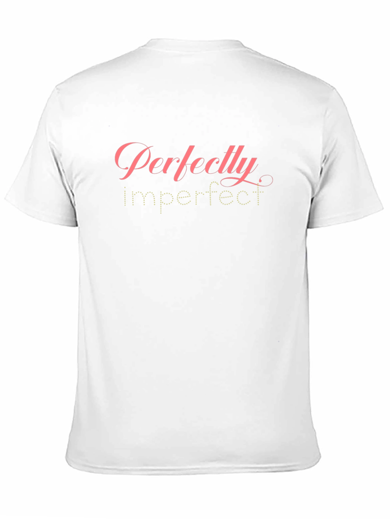 Perfectly Imperfect Black Graphic T-Shirt