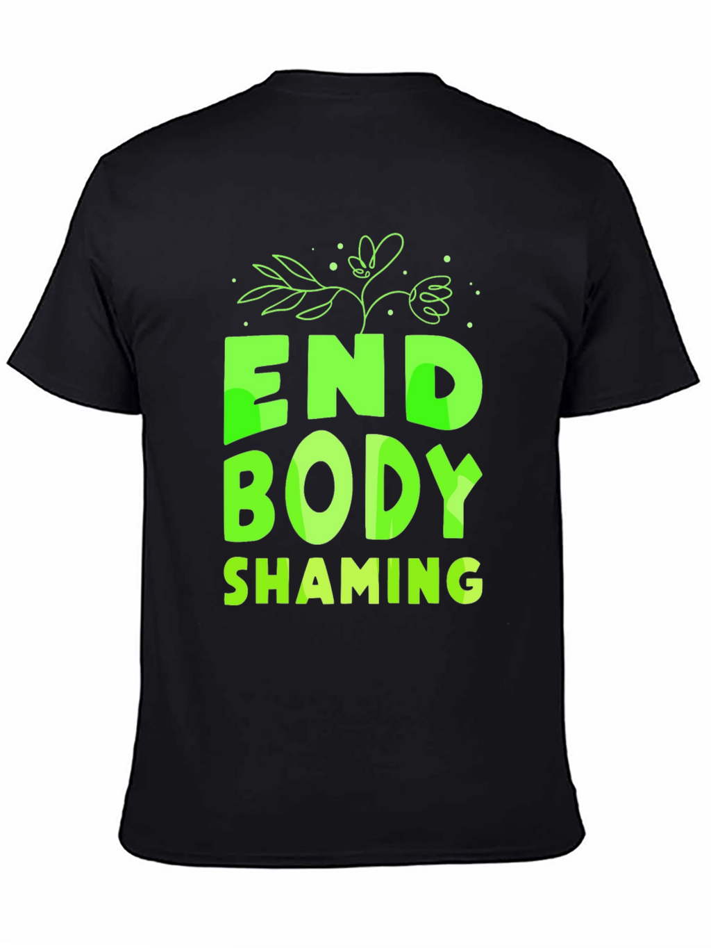 End Body Shaming Graphic T-Shirt