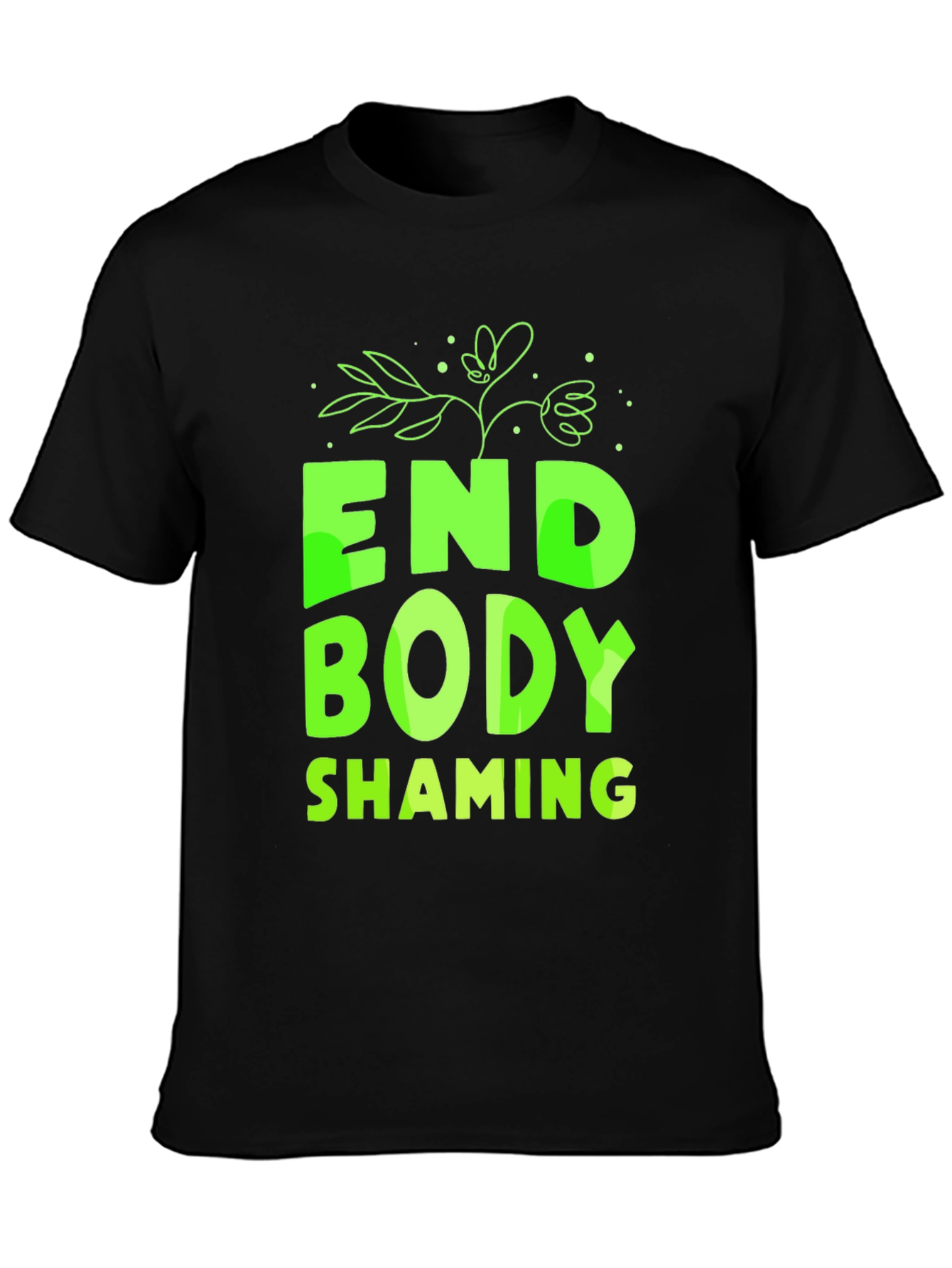 End Body Shaming Graphic T-Shirt