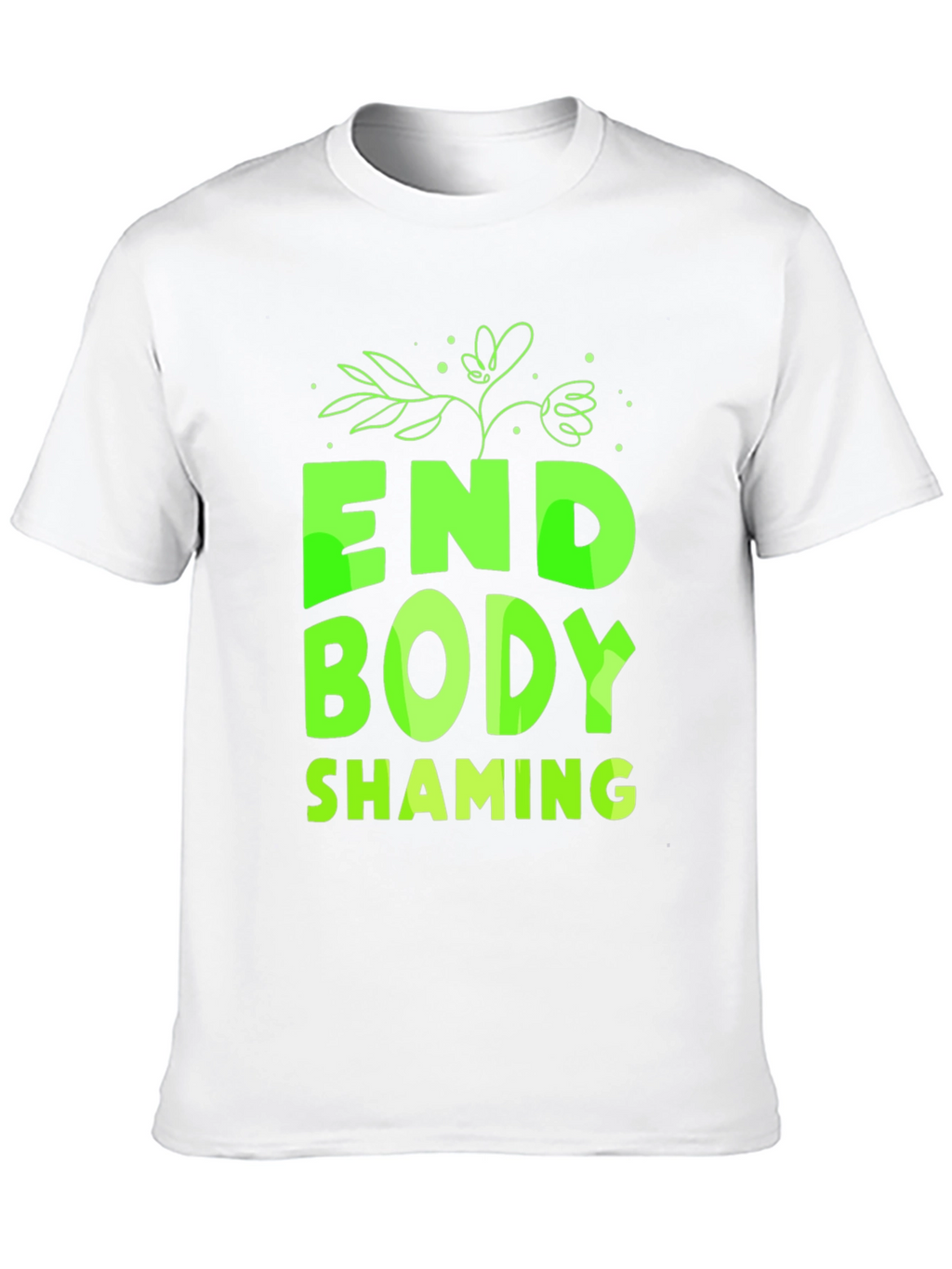 End Body Shaming Graphic T-Shirt