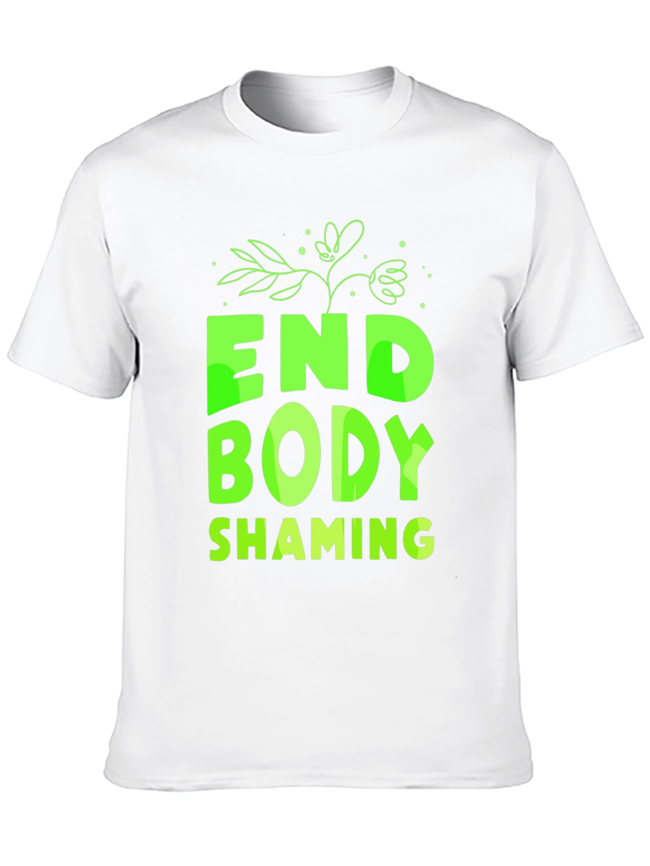 End Body Shaming Graphic T-Shirt