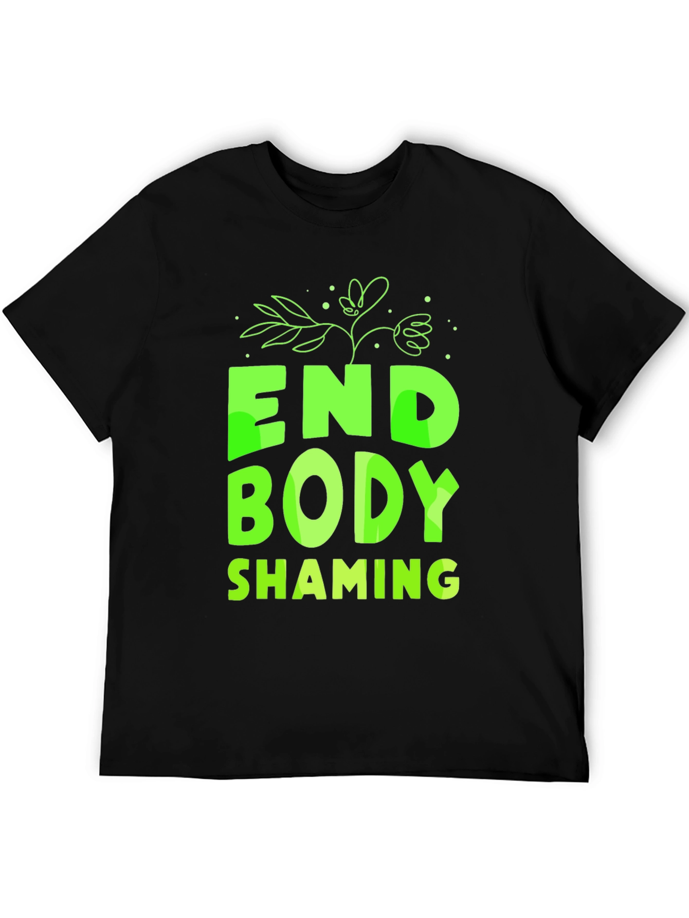 End Body Shaming Graphic T-Shirt