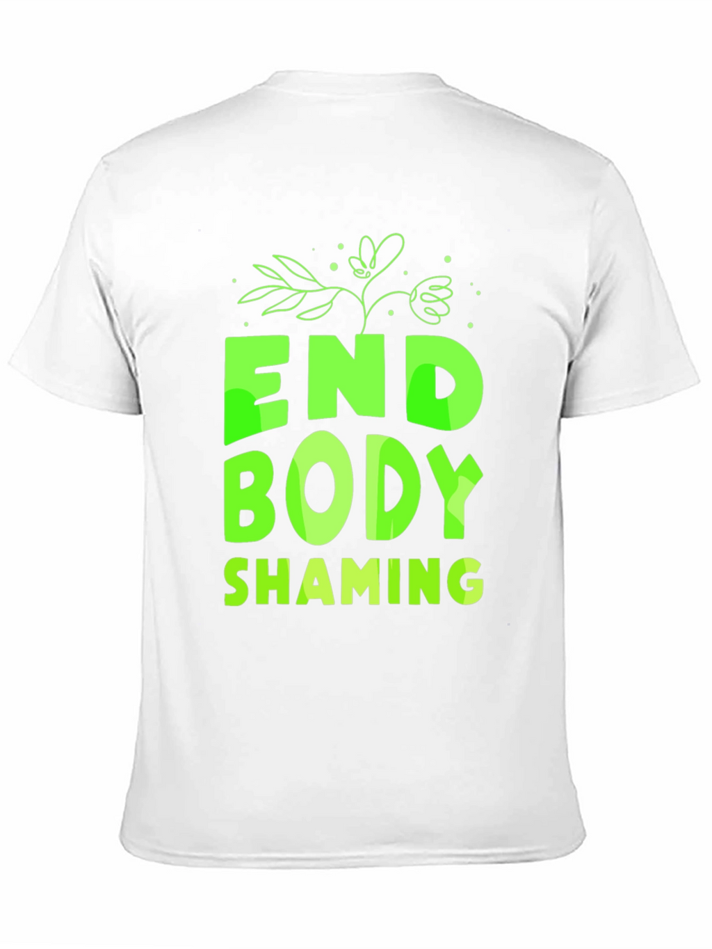 End Body Shaming Graphic T-Shirt