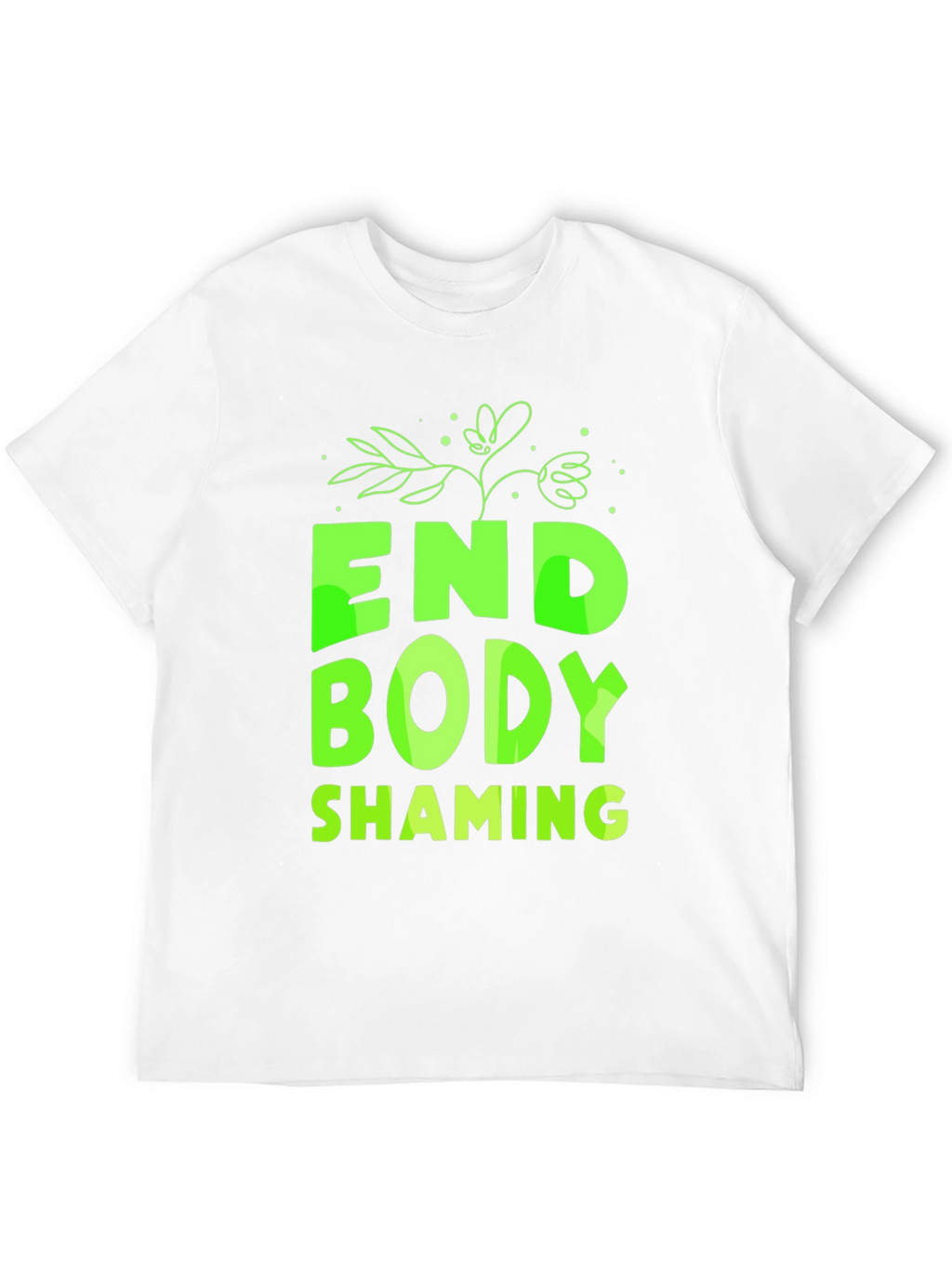 End Body Shaming Graphic T-Shirt