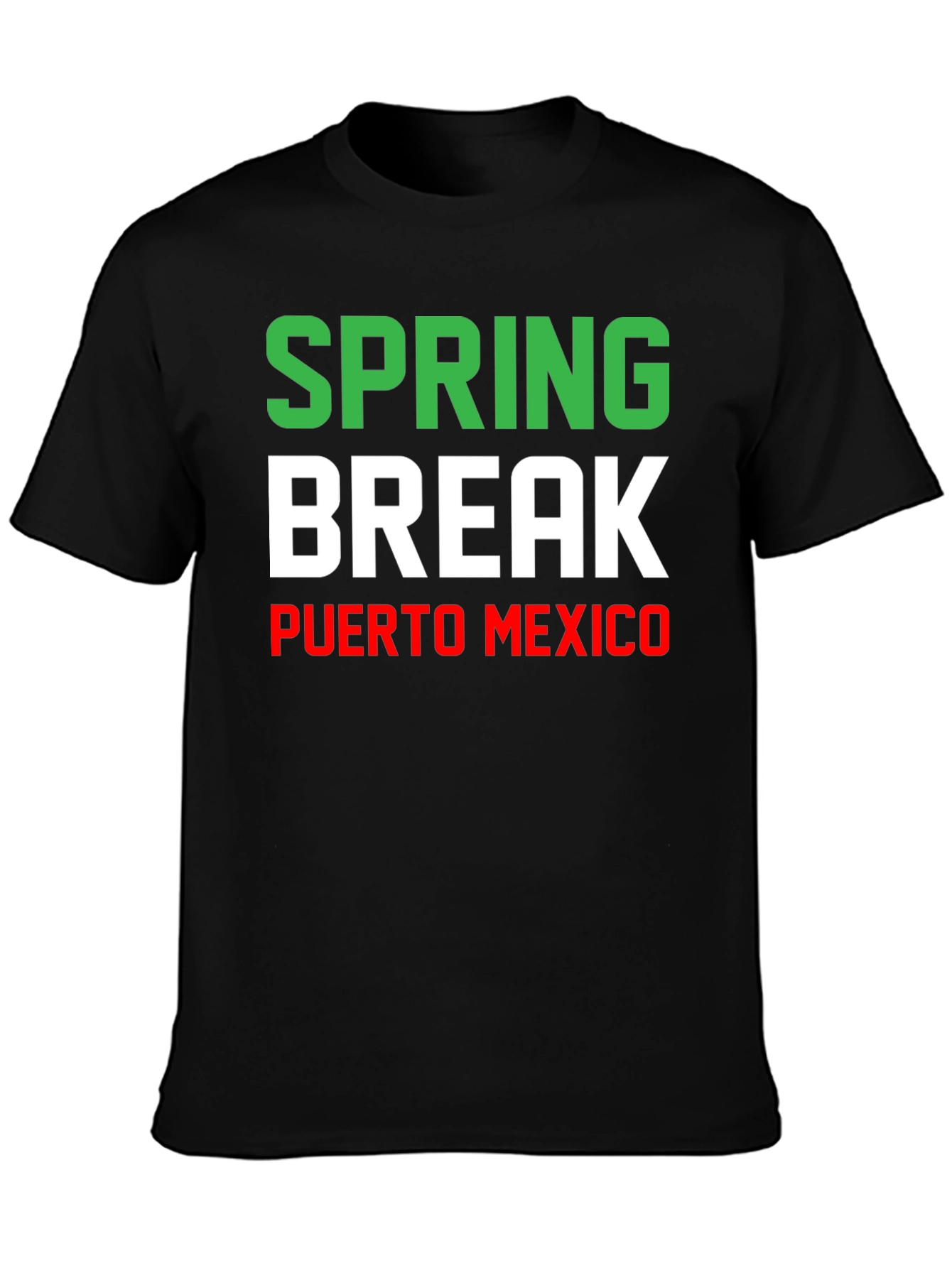 Spring Break Puerto Mexico Graphic T-Shirt