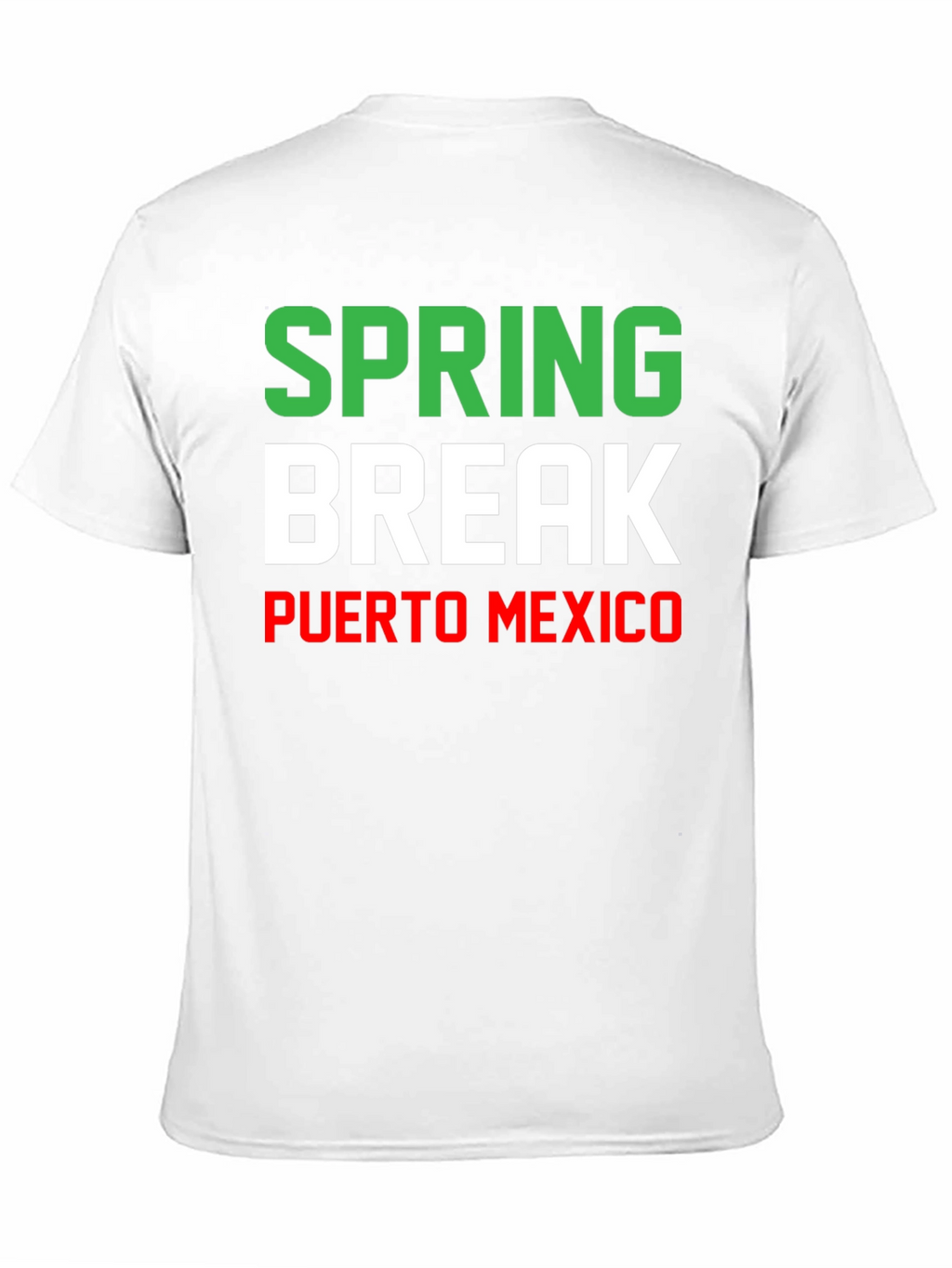 Spring Break Puerto Mexico Graphic T-Shirt