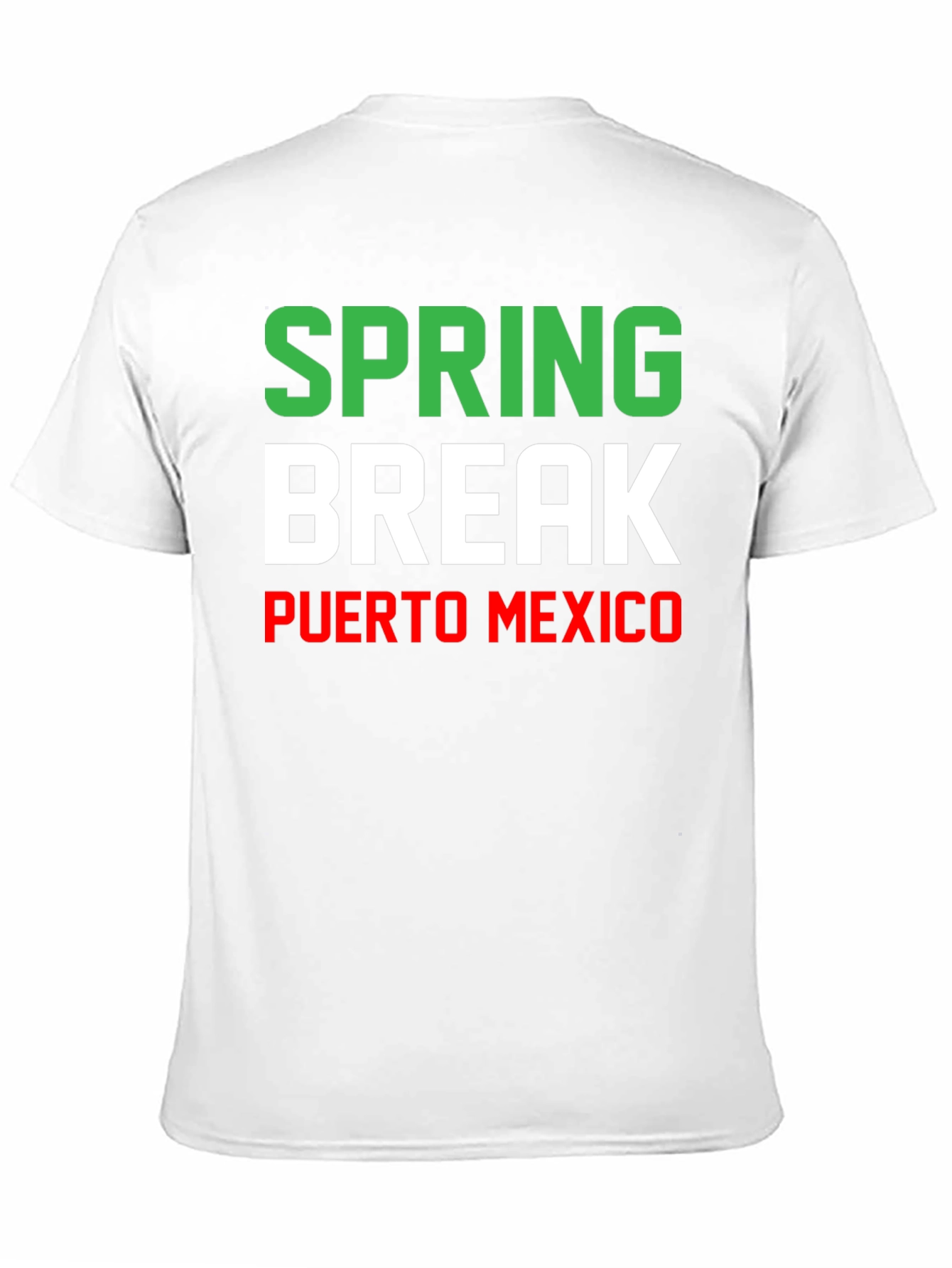 Spring Break Puerto Mexico Graphic T-Shirt