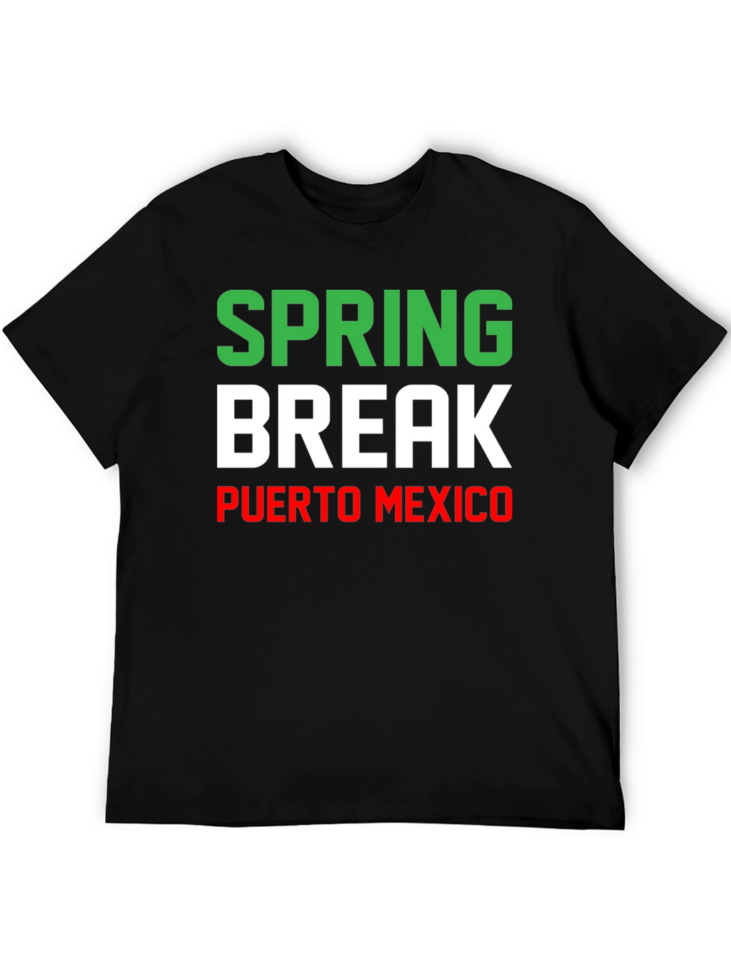 Spring Break Puerto Mexico Graphic T-Shirt