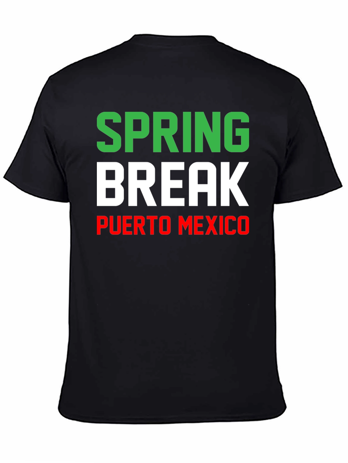 Spring Break Puerto Mexico Graphic T-Shirt