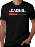 Loading 50% T-Shirt Funny Graphic Tee