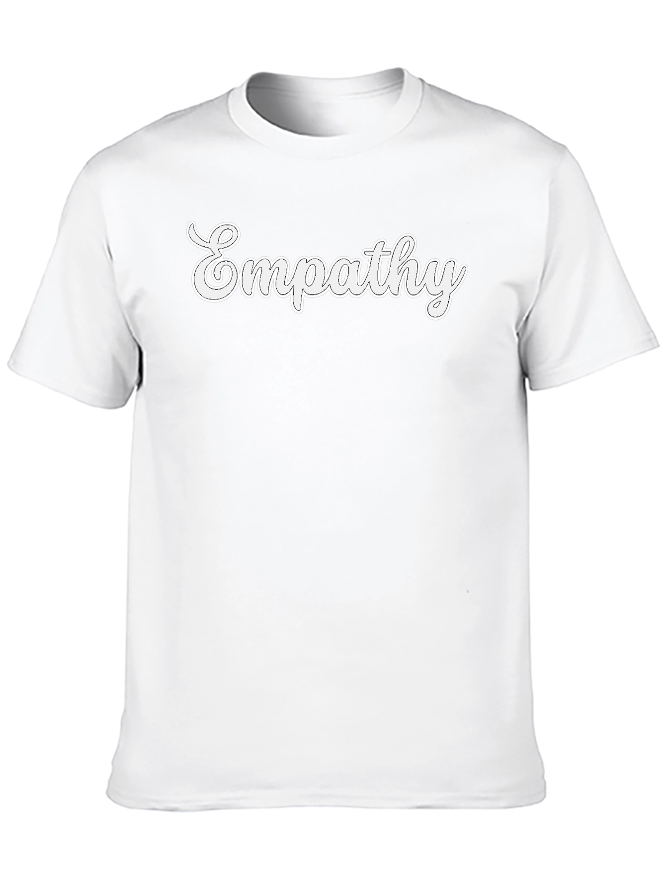 Empathy T-Shirt - Classic Black Crew Neck